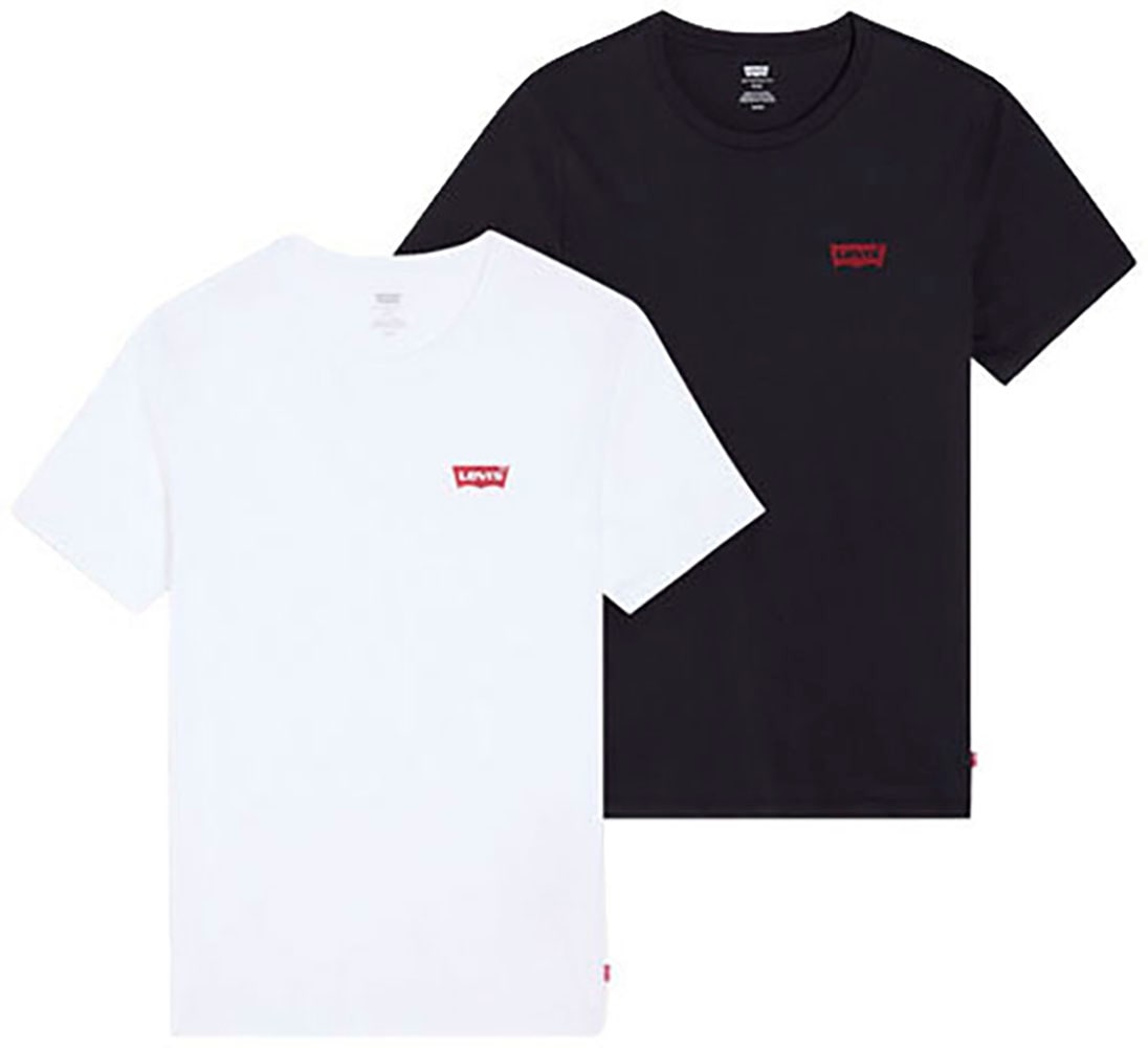 Levi's® Kurzarmshirt mit Levi's® Logo auf der Brust