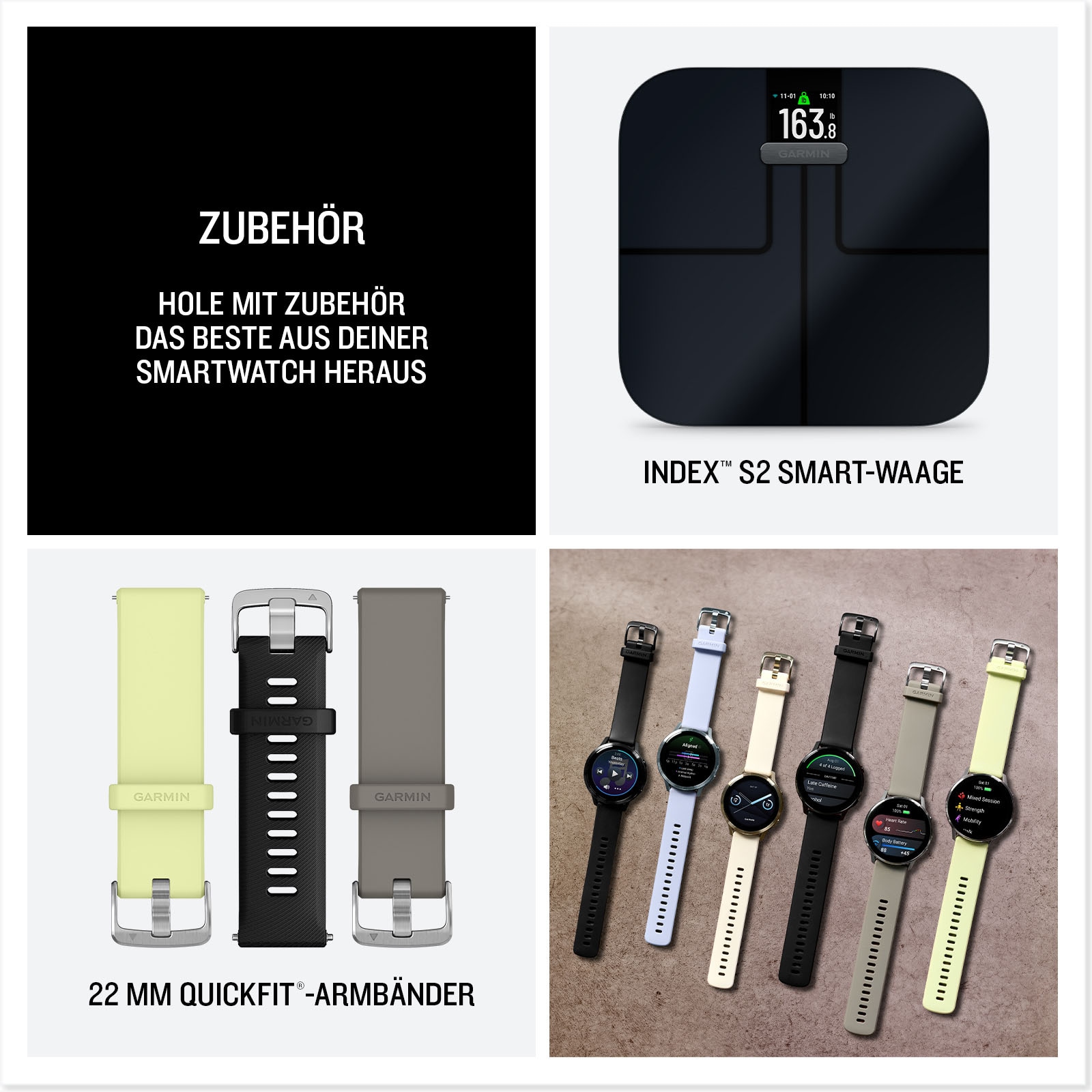 Garmin Smartwatch »Venu 4« (3,53 cm / 1,4 ″) Garmin