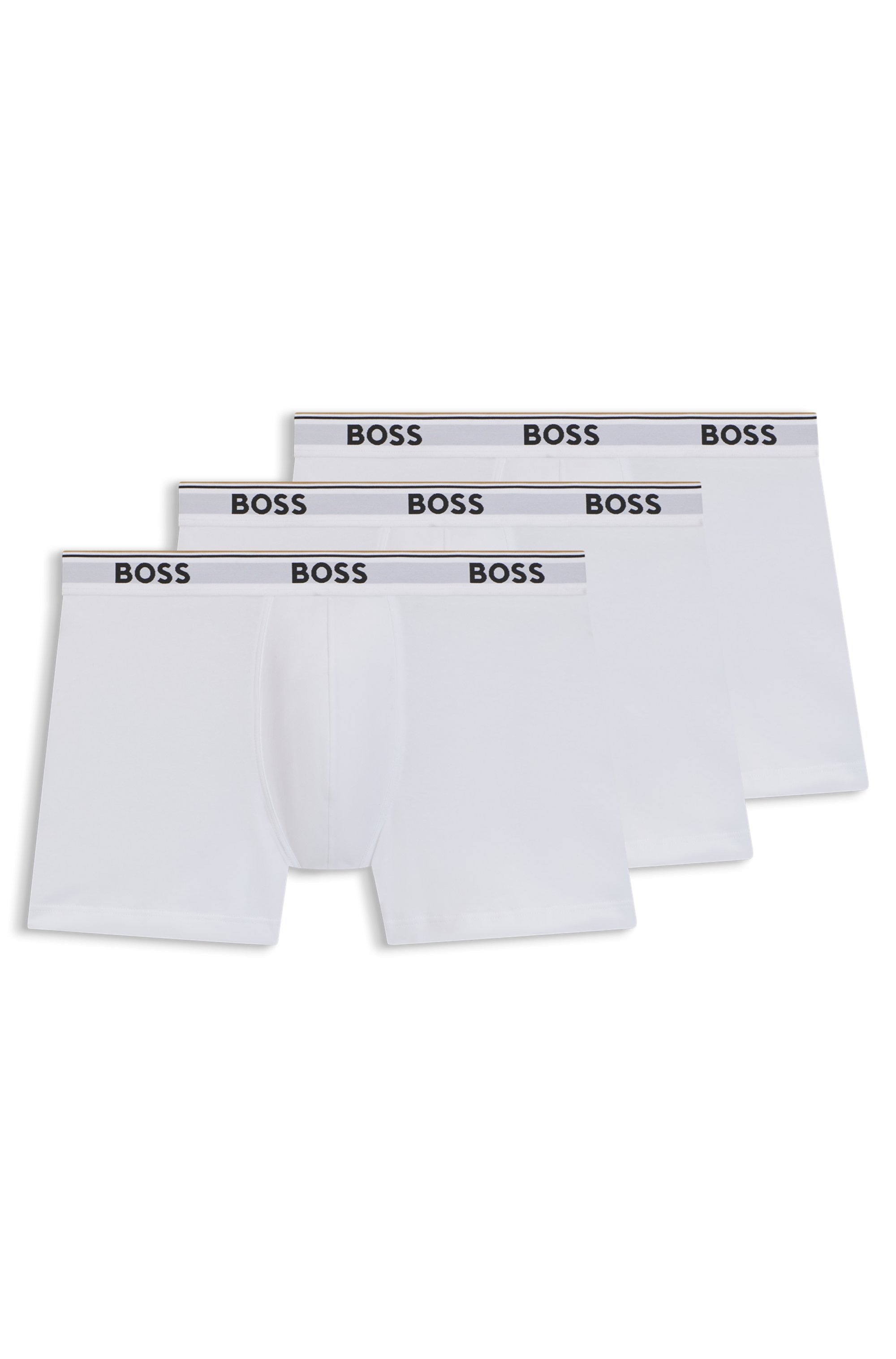 BOSS Boxer »Boxer 3 PACK« mit farblich passendem Webbund