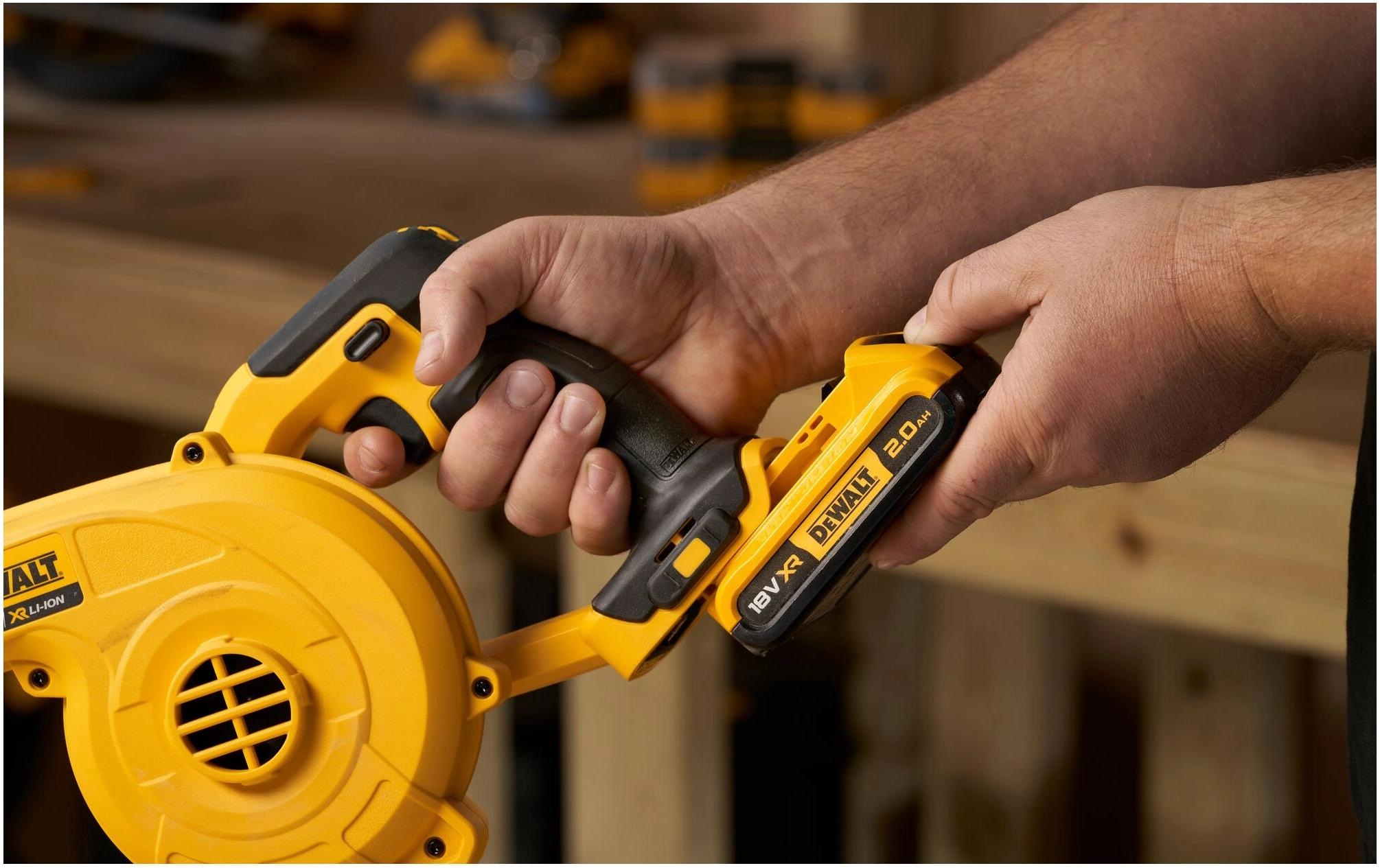 DeWalt Akku-Laubbläser »(bürstenlos), XPS Akku, 216 mm«