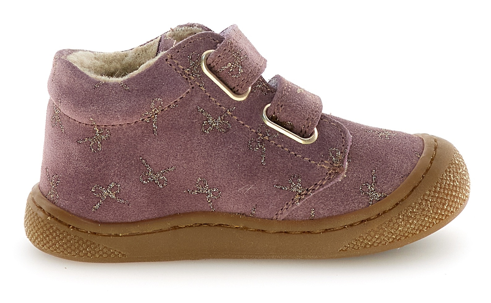 Naturino Lauflernschuh »Cocoon Wide«  Barfussschuh, Klettschuh in weiter Form, Grössenschablone zum Download