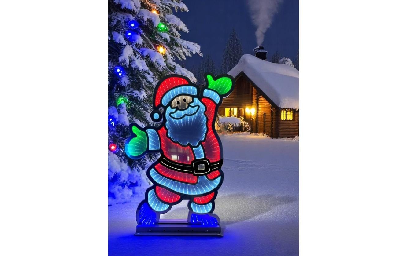   Figurine décorative LED »Dameco Santa Infinity Effekt, 5 cm x 42.5 cm x 61 cm«