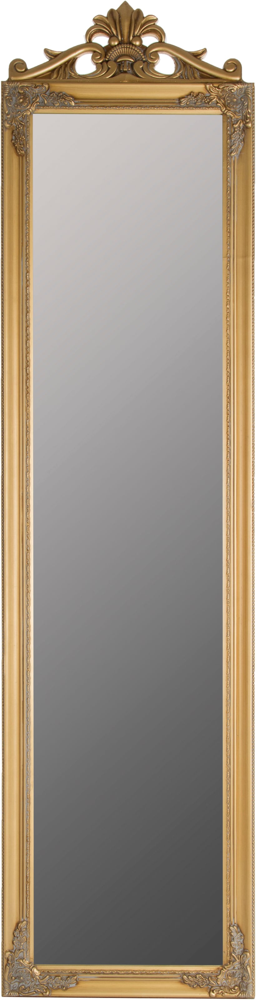 Home affaire Miroir déco »King, Ganzkörperspiegel Barock Antikstil« Standspiegel mit aufwendigen Verzierungen, HxB: 180x45 cm