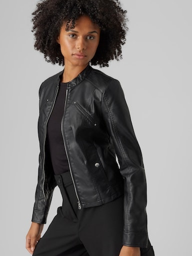 Vero Moda Lederimitatjacke »VMFAVODONA AW23 COATED JACKET NOOS«