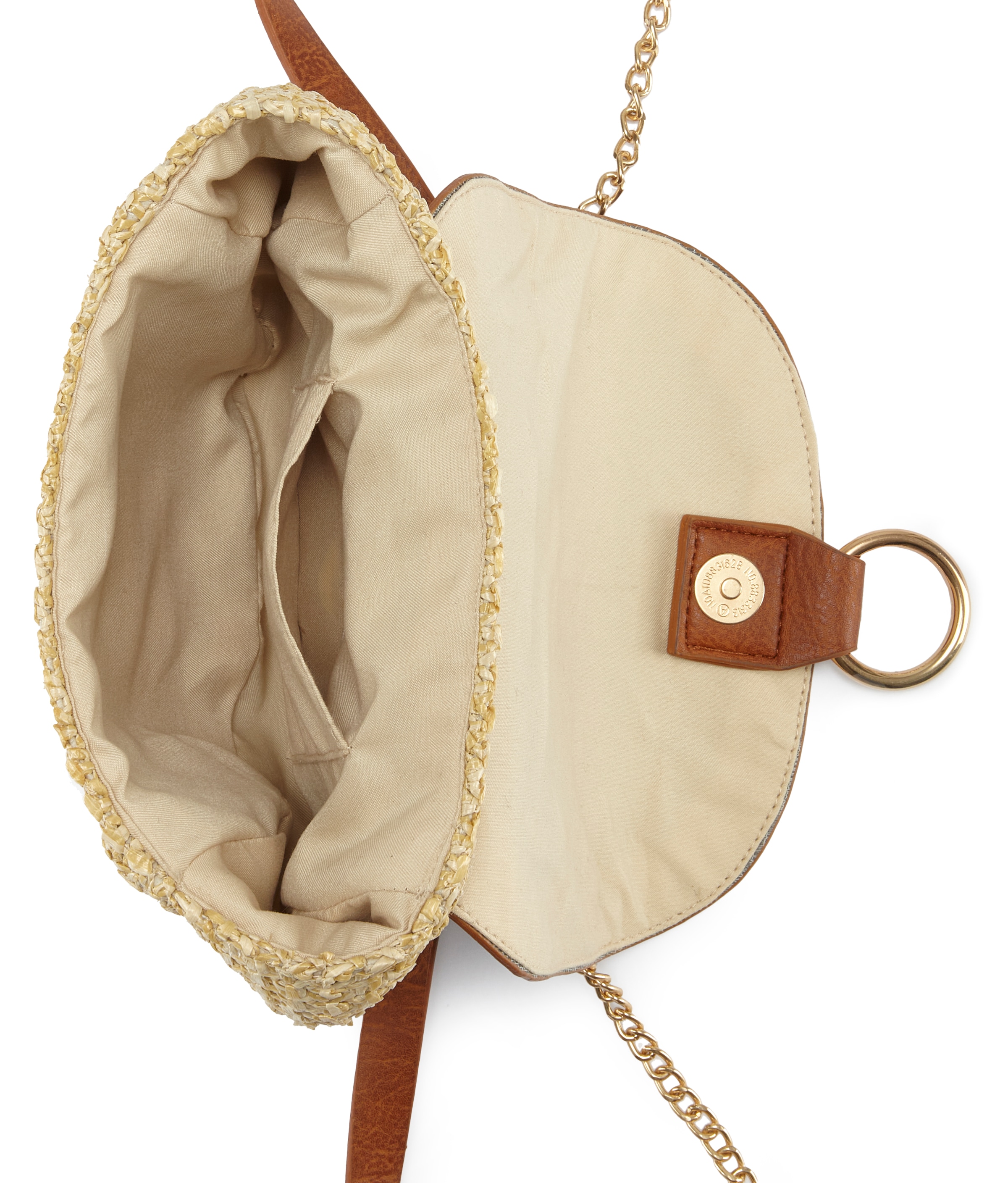 LASCANA Sac à bandoulière »Strandtasche« Minibag,Schultertasche,Tragetasche,Crossbody Bag,Bast-Optik VEGAN