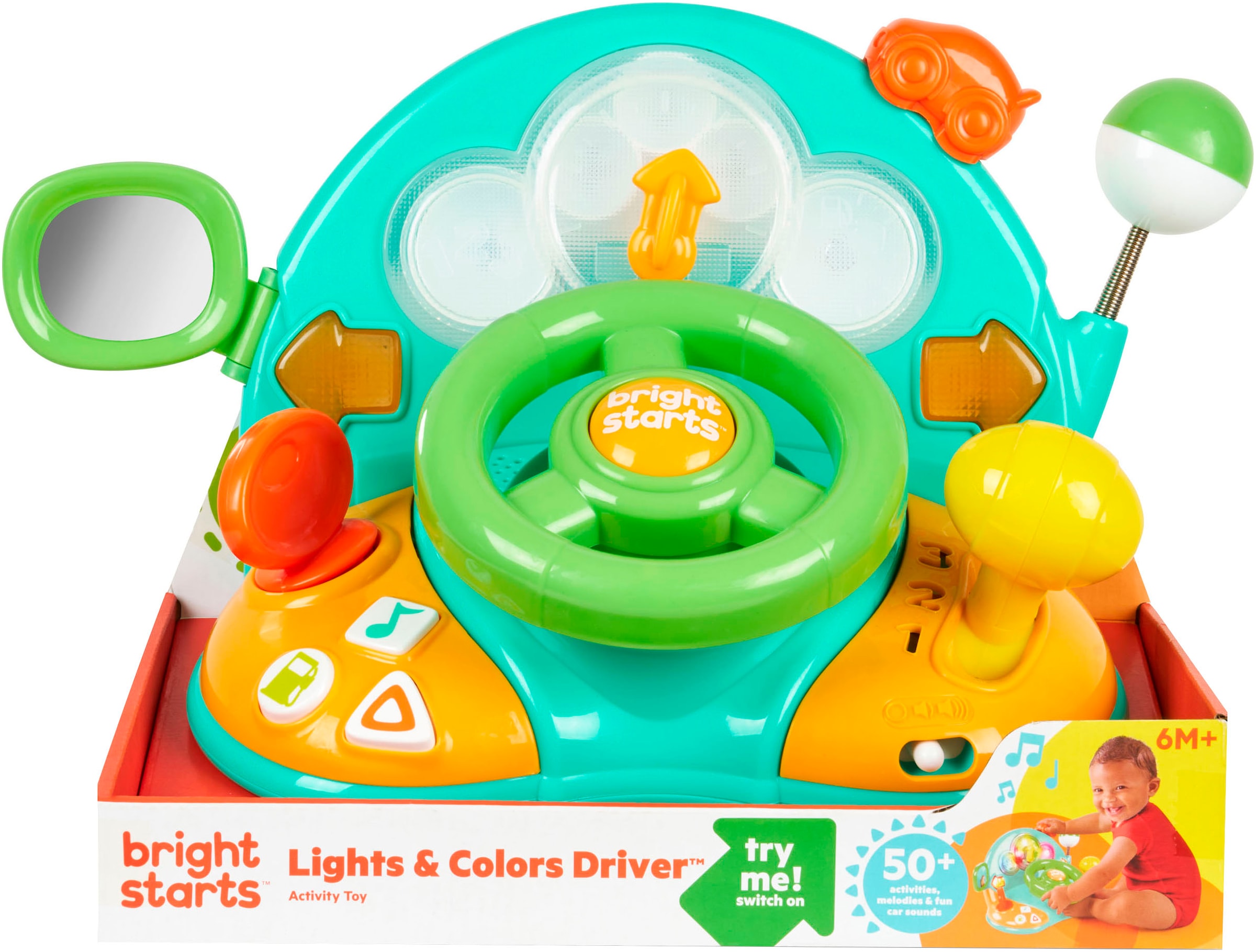 Bright Starts Lernspielzeug »Lights & Colors Driver™« mit Licht und Sound