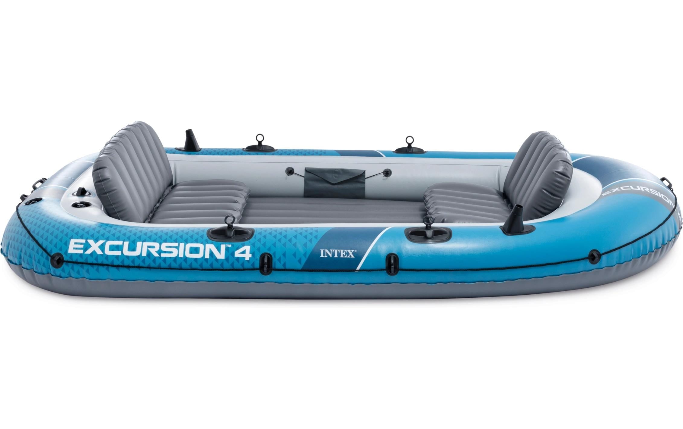 Intex Bateau pneumatique »Excursion 4 Boot-Set für 4 Personen«