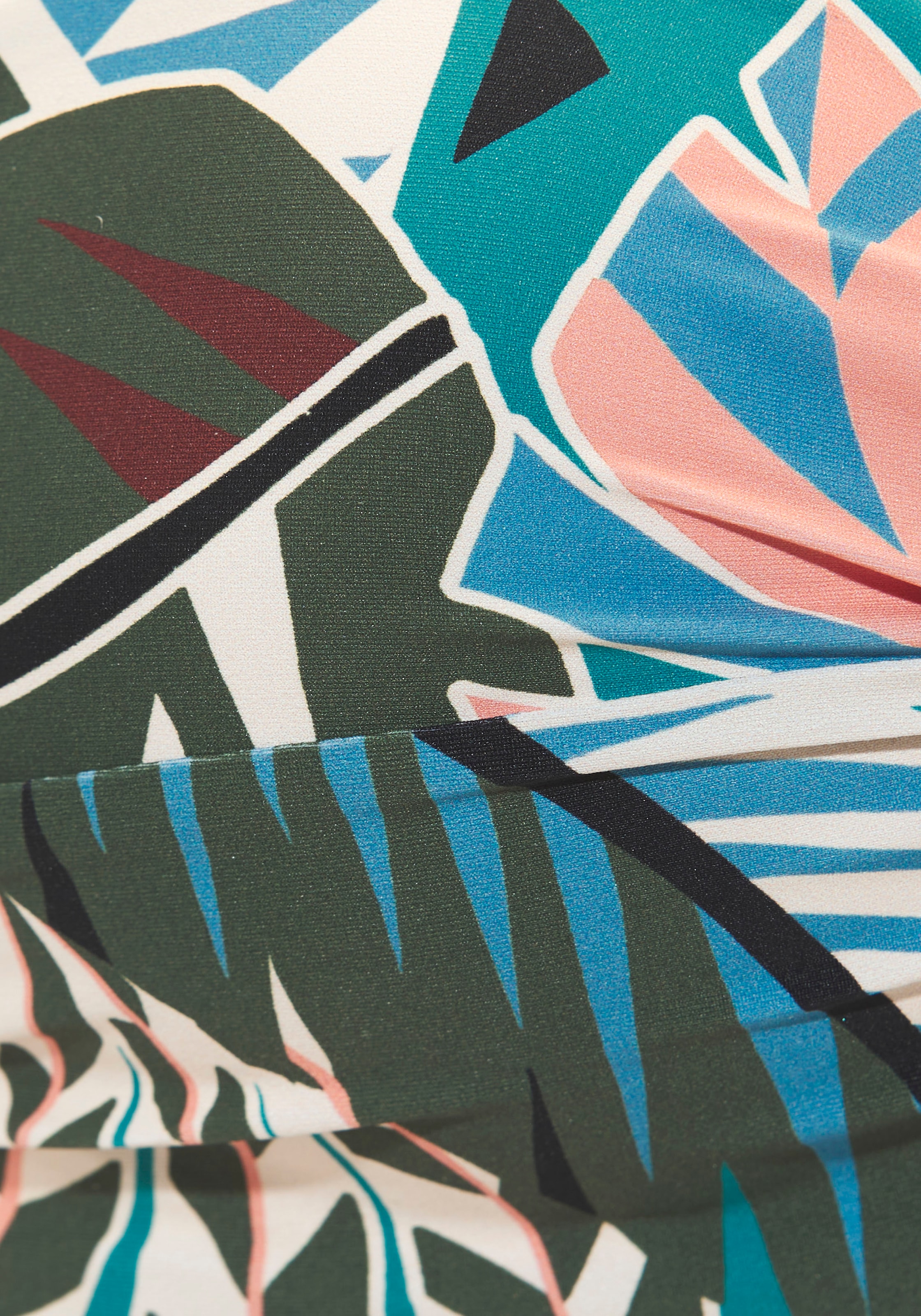 Buffalo Top bikini bandeau à armatures »Moana« mit modernem Allover-Print