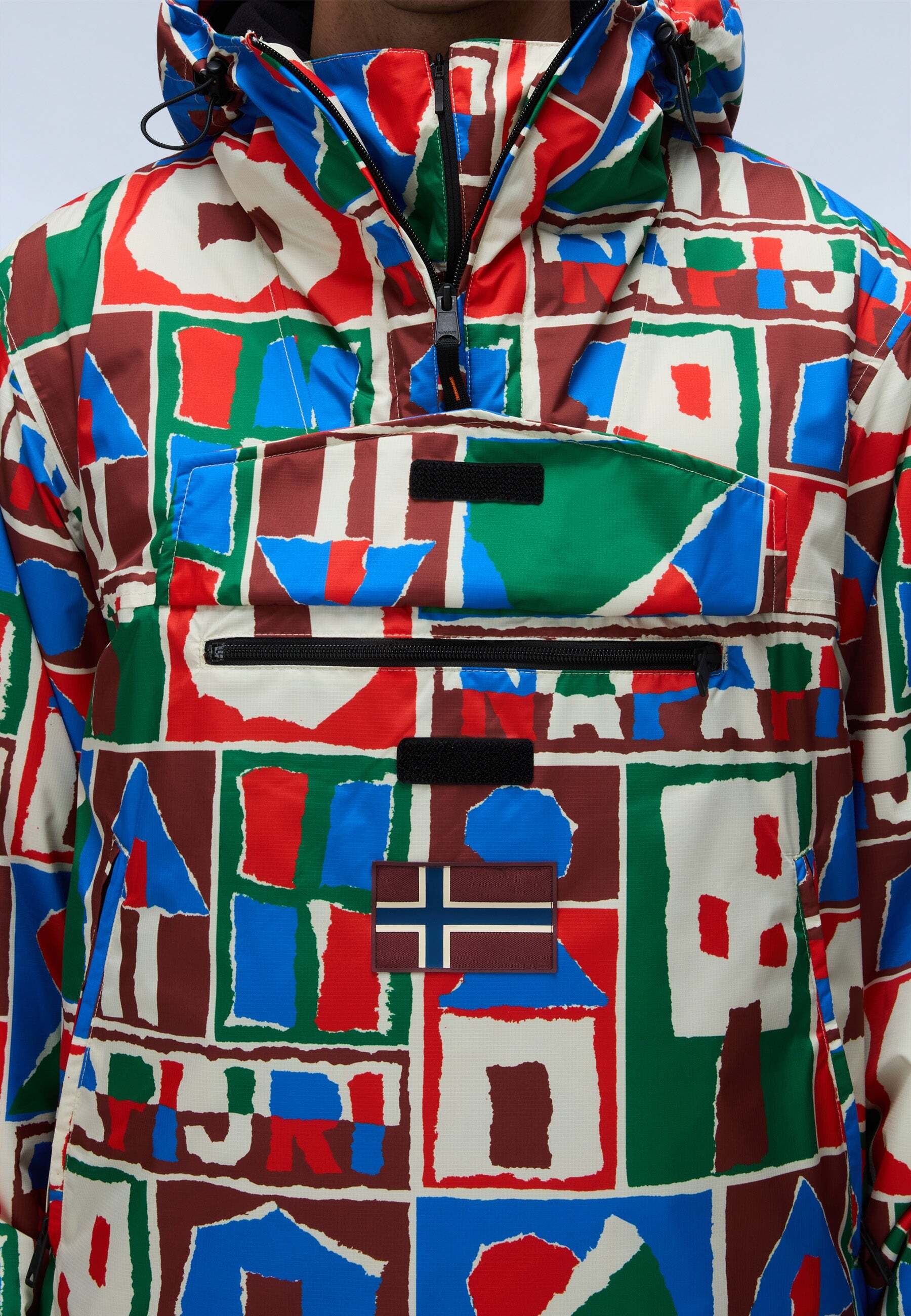 Napapijri Veste de pluie »Napapijri Anorakjacke RF NEXT AOP 1«