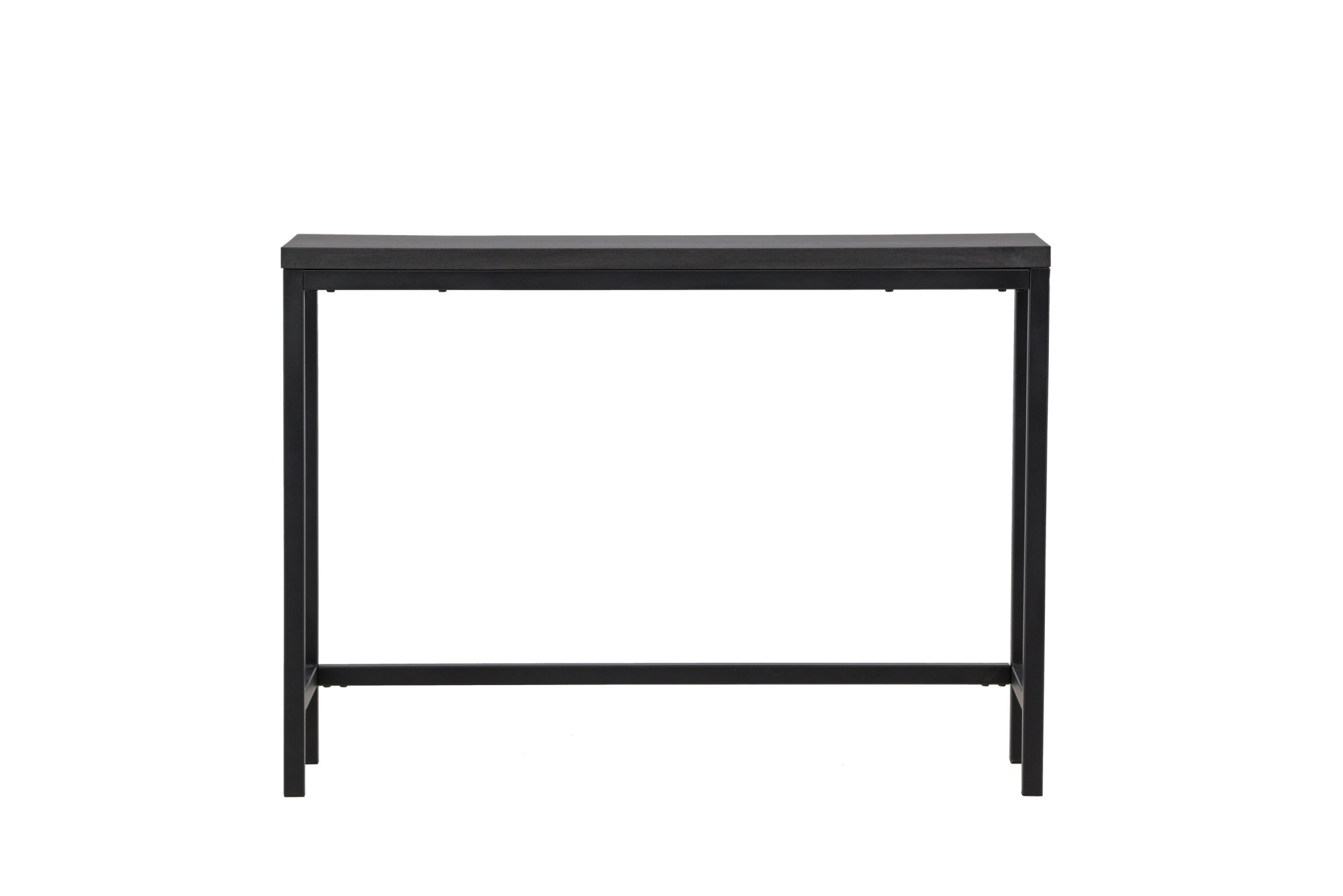 Venture Home Beistelltisch »Rise, rechteckiger Beistelltisch in elegantem Schwarz, 110 × 30 cm« Ablagetisch minimalistisch, Metallgestell, pflegeleicht