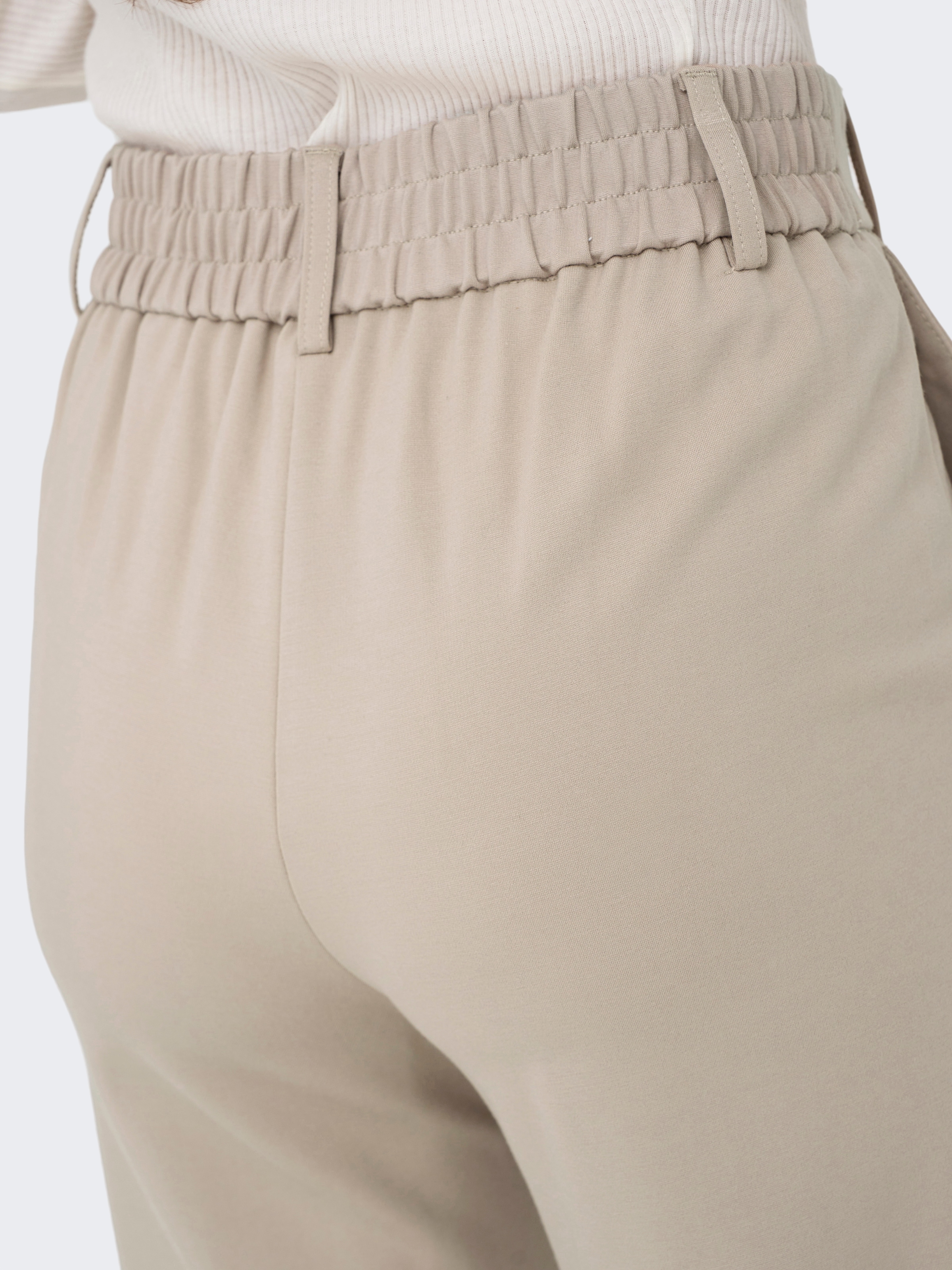 ONLY Pantalon de costume »ONLPOPTRASH LIFE MW STRAIGHT PANT PNT«  Viskosemischung