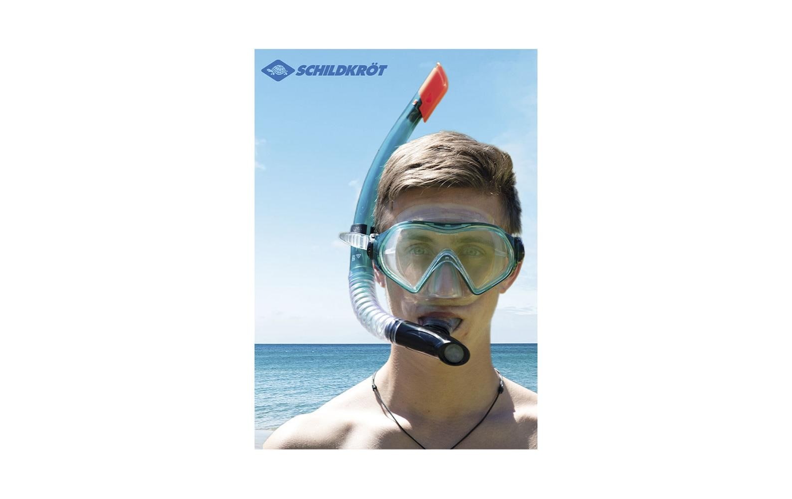 Schildkröt Funsports Masque de plongée »Funsports Schnorchel-Set Cayman 3-teilig Gr. L-XL«