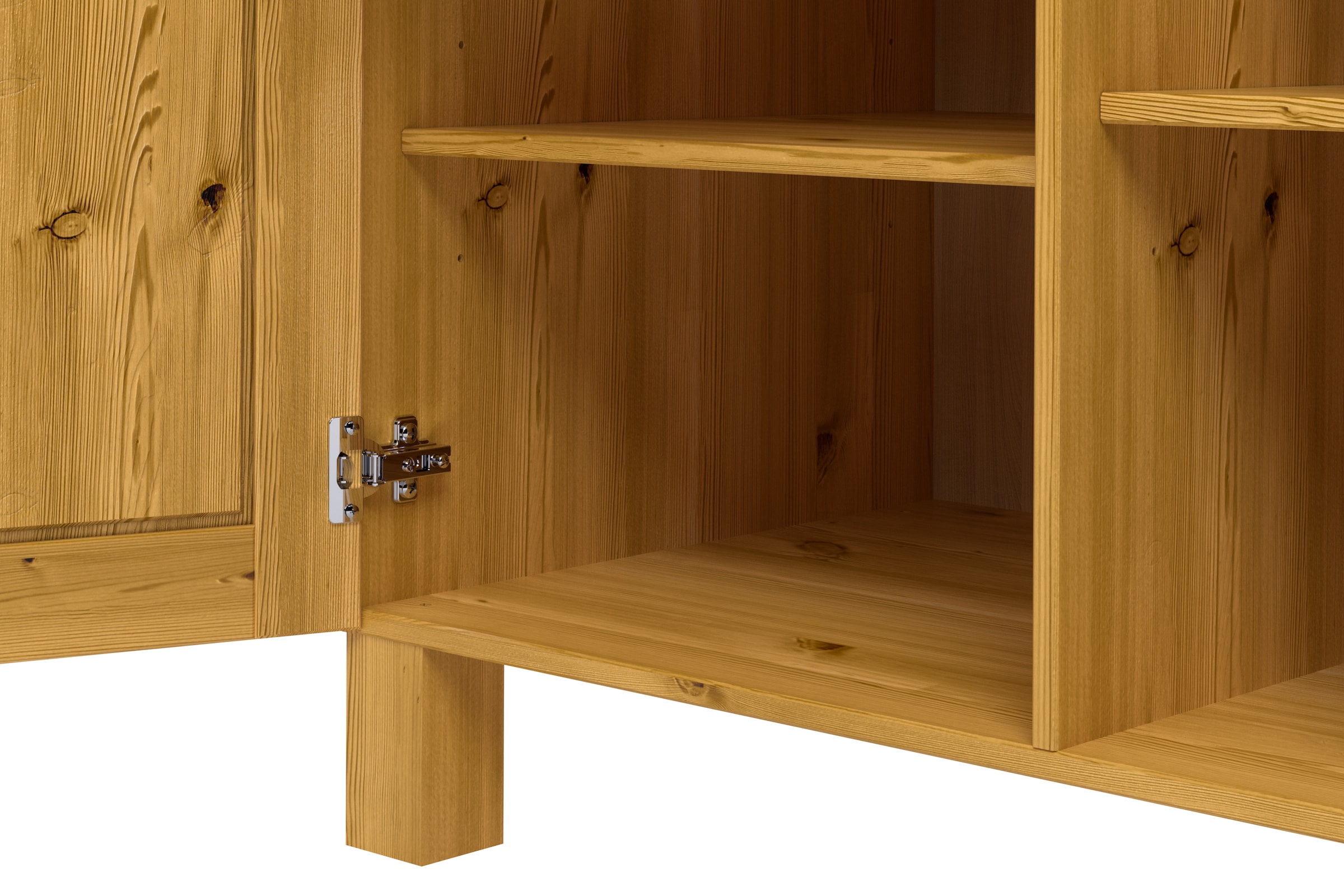 Home affaire Armoire haute »Alby2« Mit Metallgriffen, Breite 75 cm