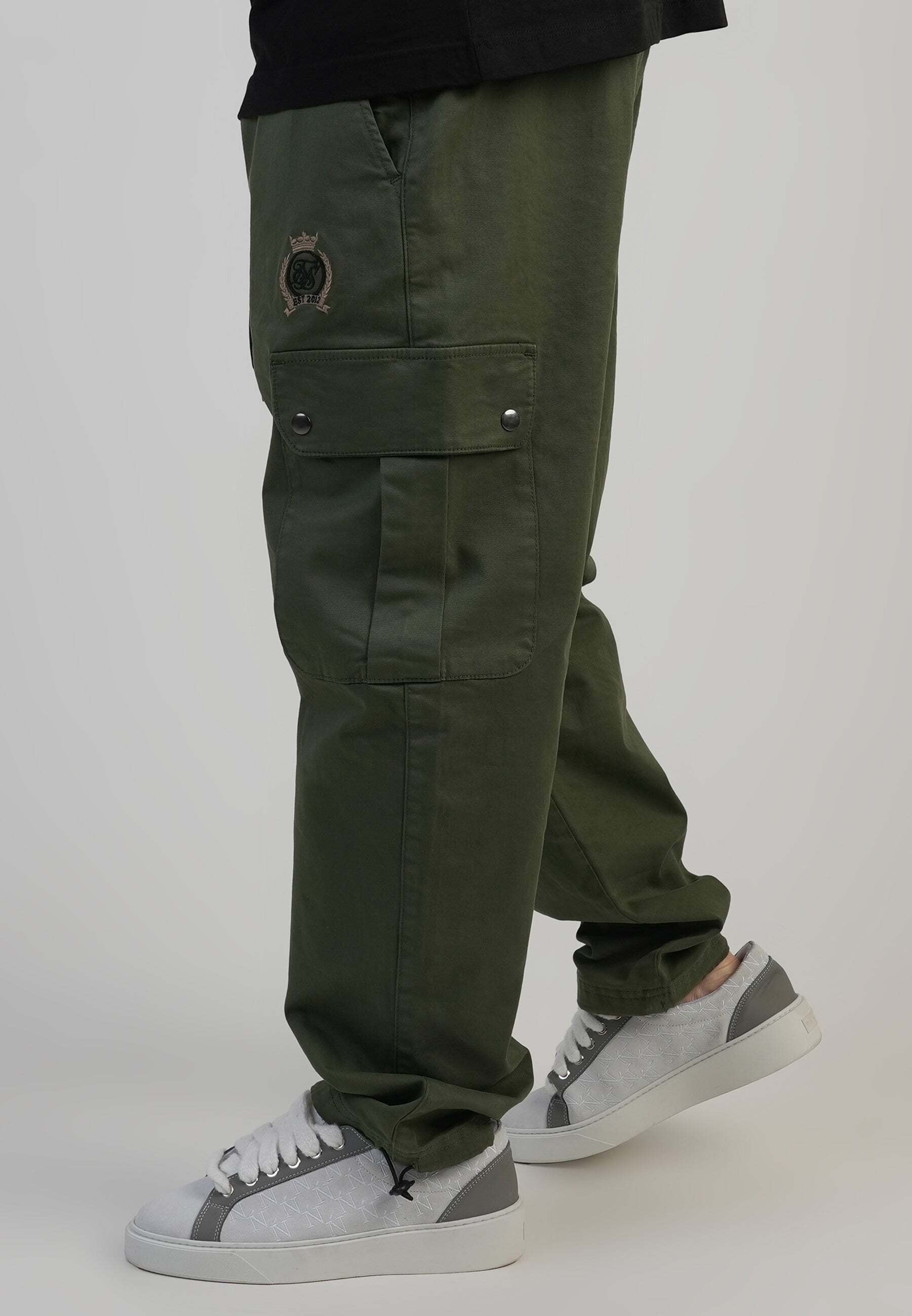 Siksilk Pantalon cargo »Siksilk Cargohose Loose Fit Cargos«