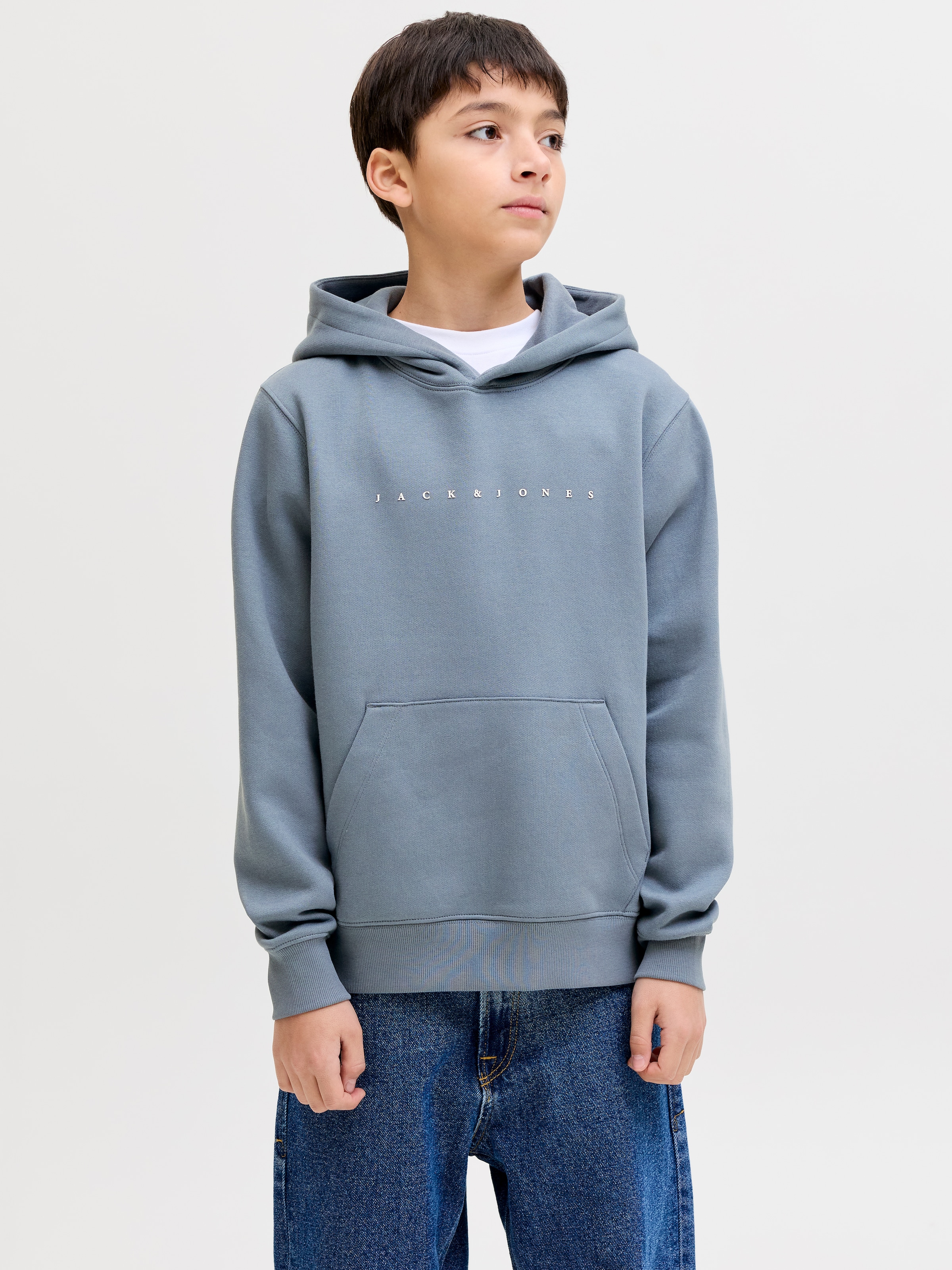 Jack & Jones Junior Kapuzensweatshirt »JJESTAR JJ SWEAT HOOD NOOS JNR«, Baumwollmischung, relaxed fit
