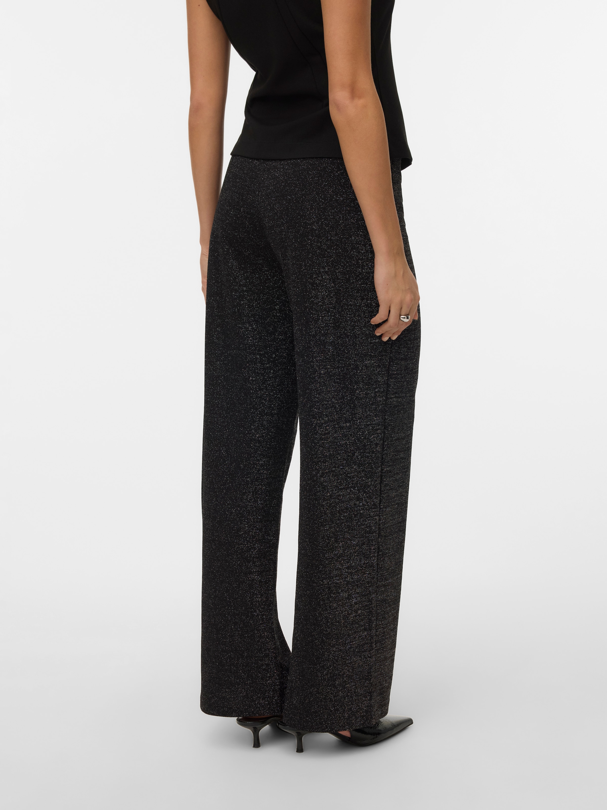 Vero Moda Pantalon à enfiler »VMBERLIN MW WIDE GLITTER PANT NOOS«  Sommerhose
