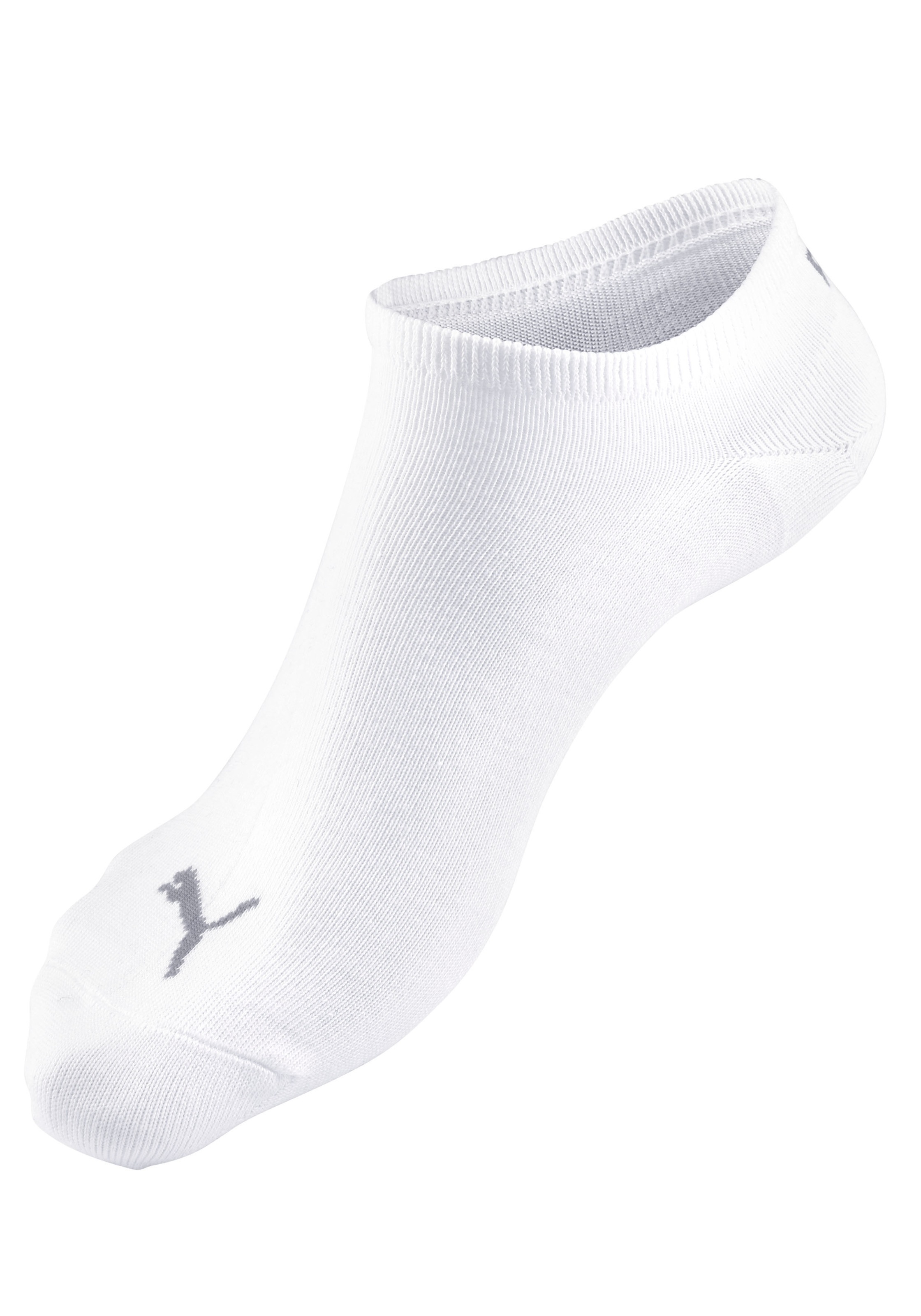 PUMA Chaussettes de baskets »PUMA UNISEX SNEAKER PLAIN 3P« 3 Paar, 3 cuis tlg. mit eingestricktem Markenlogo
