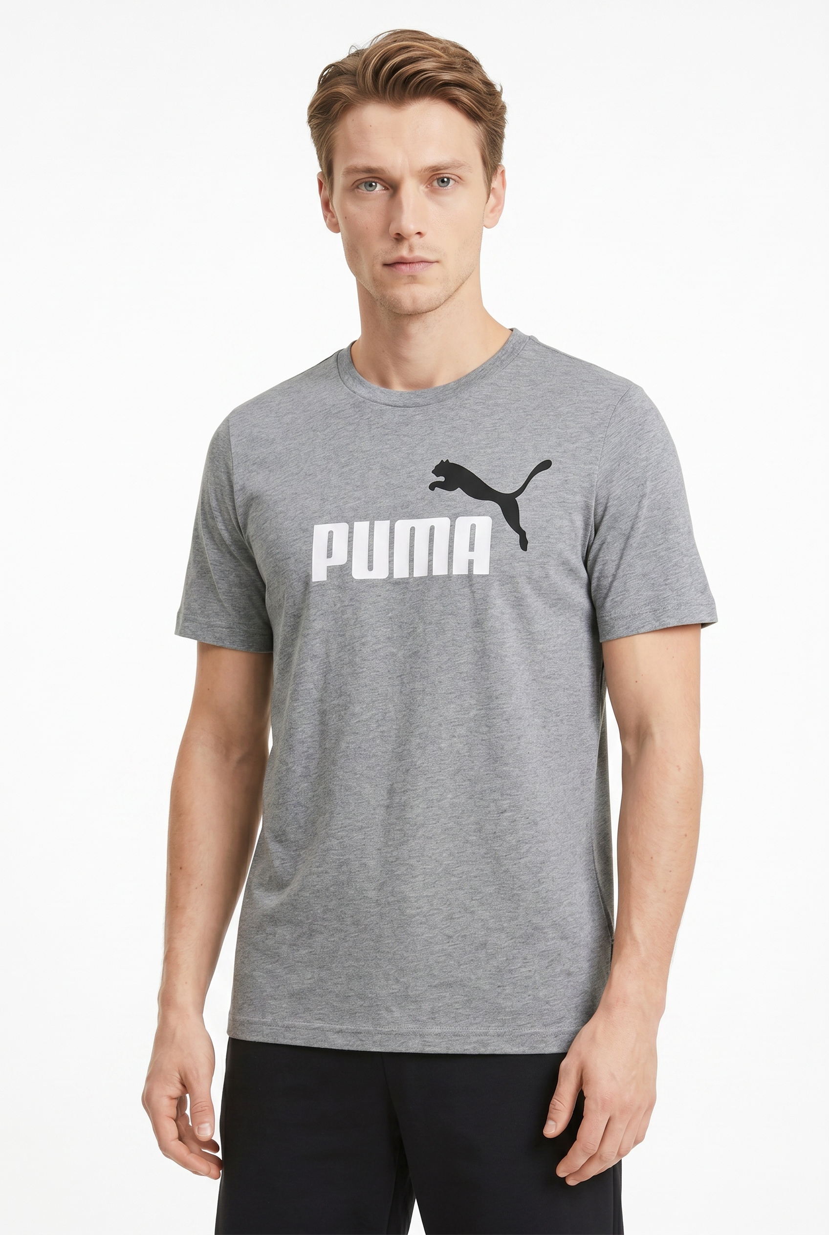 PUMA T-Shirt »GRAPHICS 2 COLOR NO 1 LOGO TEE« Kurzarm, mit Rundhalsausschnitt, mit Print-Applikation