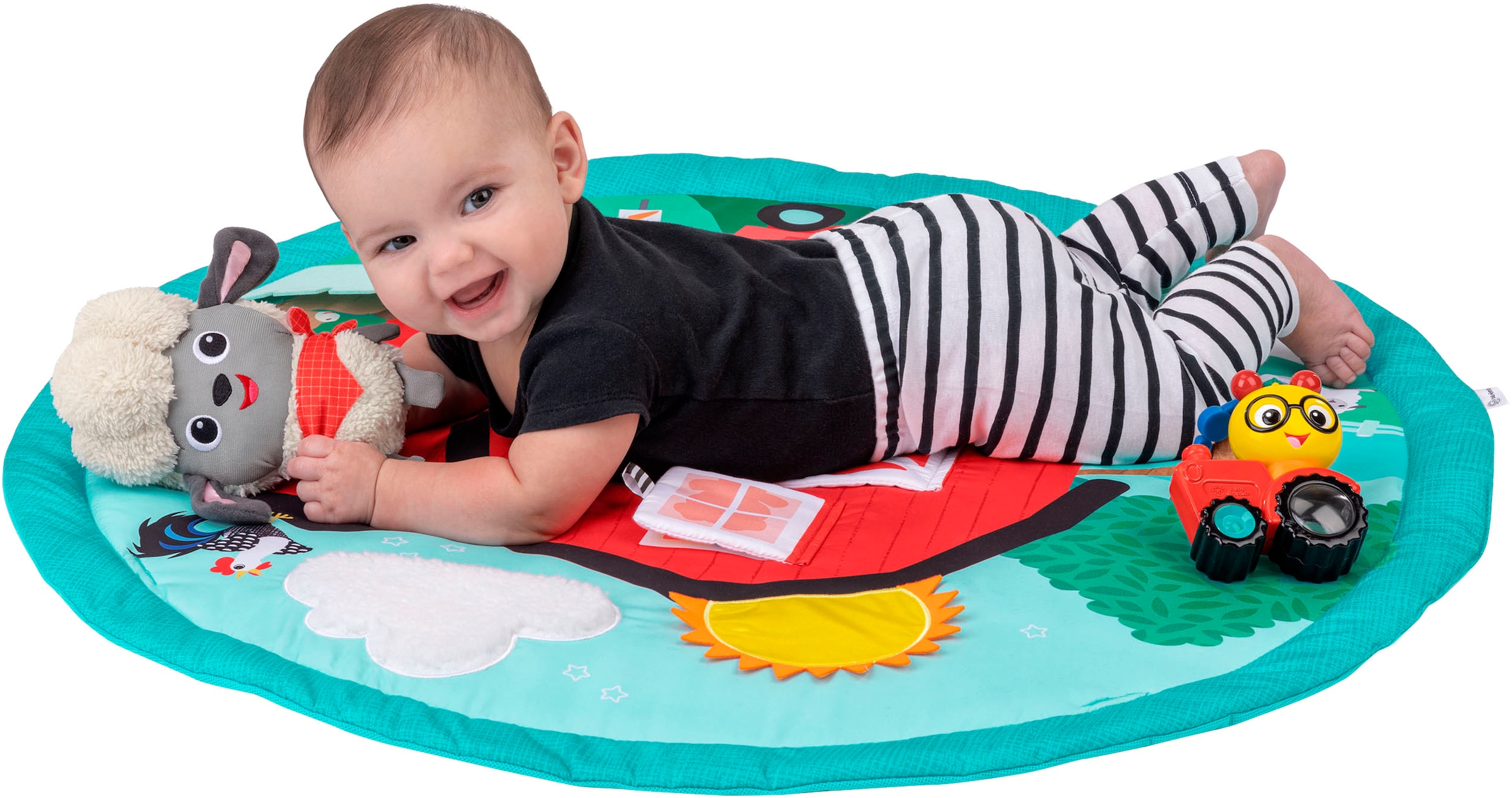 Baby Einstein Spielbogen »Happy Harvest Touch & Feel Activity Gym« mit Soundeffekt