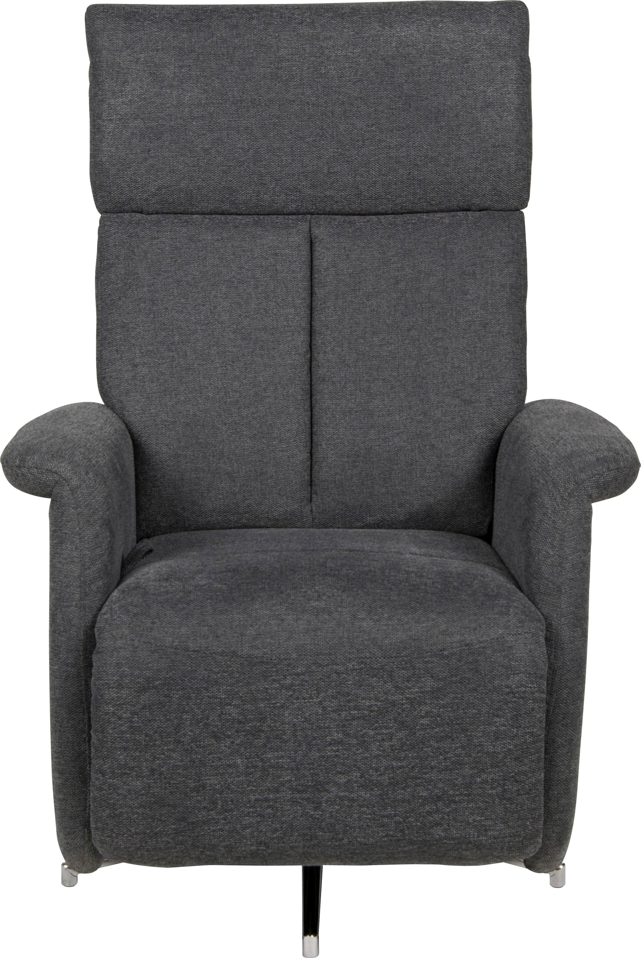 Duo Collection TV-Sessel »Thompson mit stufenloser Einstellung der Rückenlehne, Relaxfunktion« und Taschenfederkern mit Stahlwellenunterfederung, 360 Grad drehbar