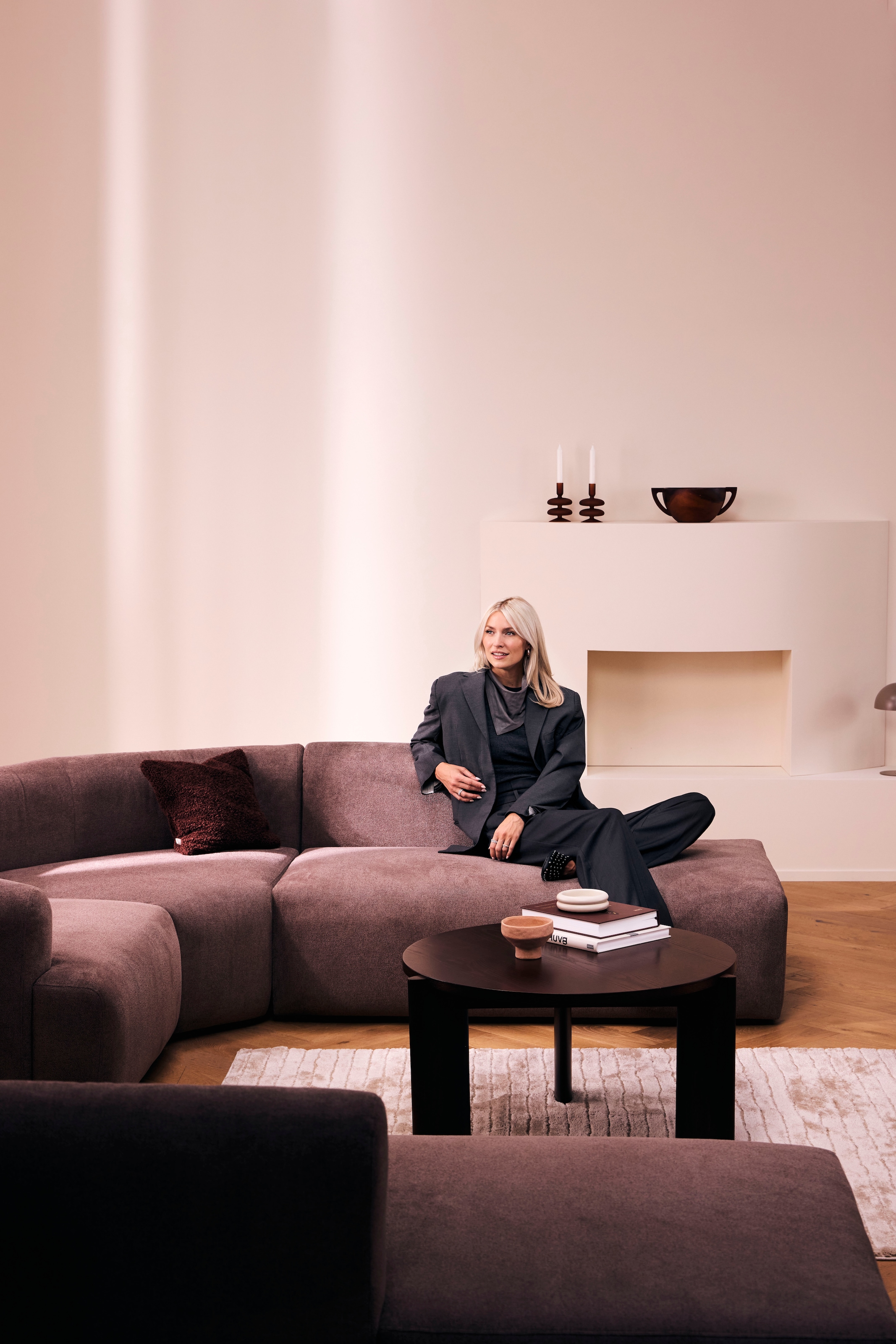 LeGer Home by Lena Gercke Couchtisch »Gelsa« Vielseitig einsetzbar, gefertigt aus edlem Eschenholz, Breite 85 cm