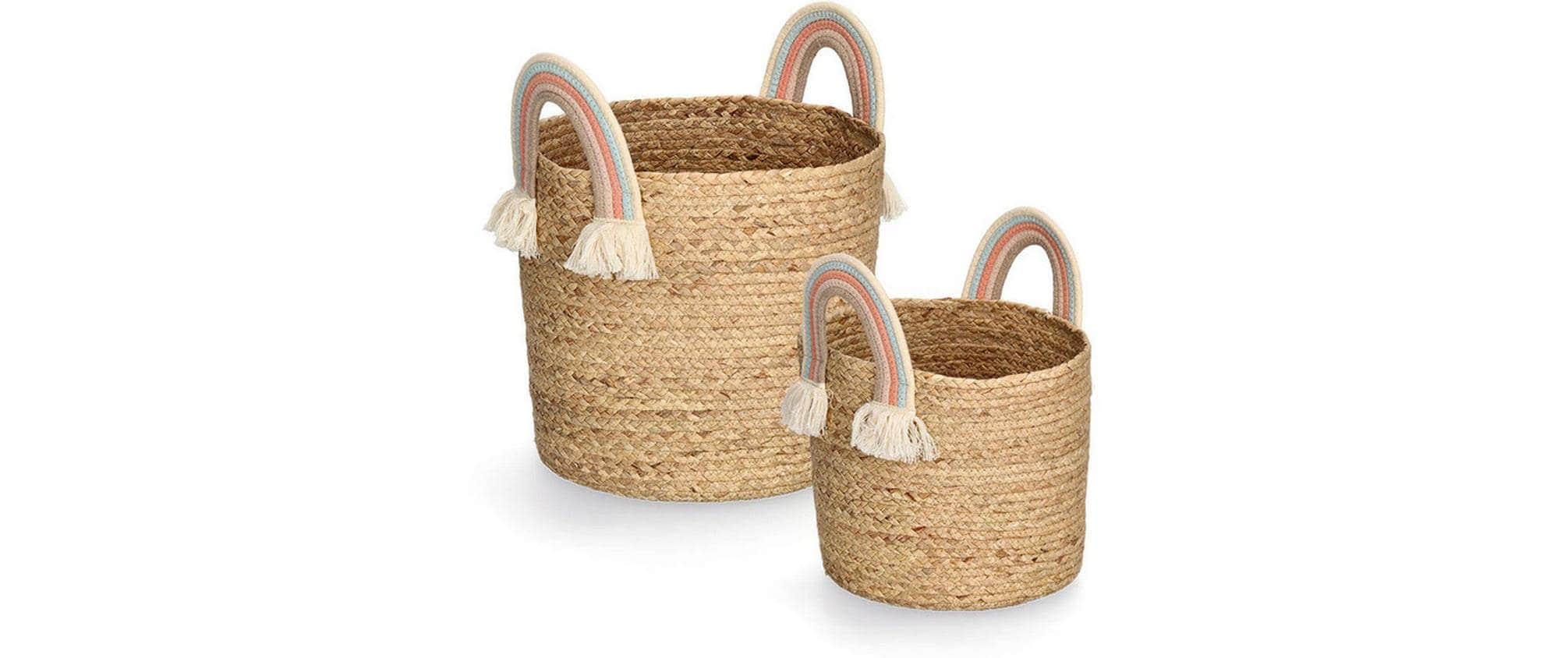 Zeller Present Aufbewahrungskorb »Rainbow Natur Seegras 30 x 30 cm«