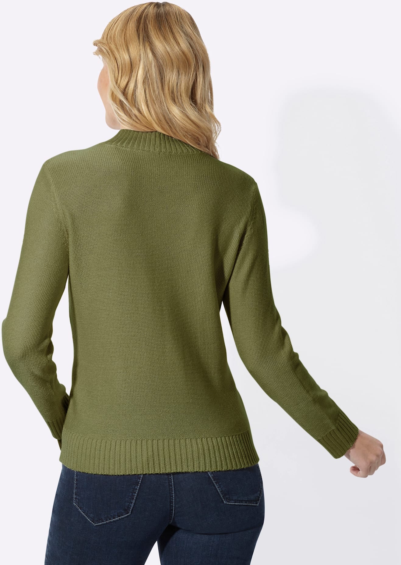 Classic Basics Pull à col montant »Stehkragen-Pullover«