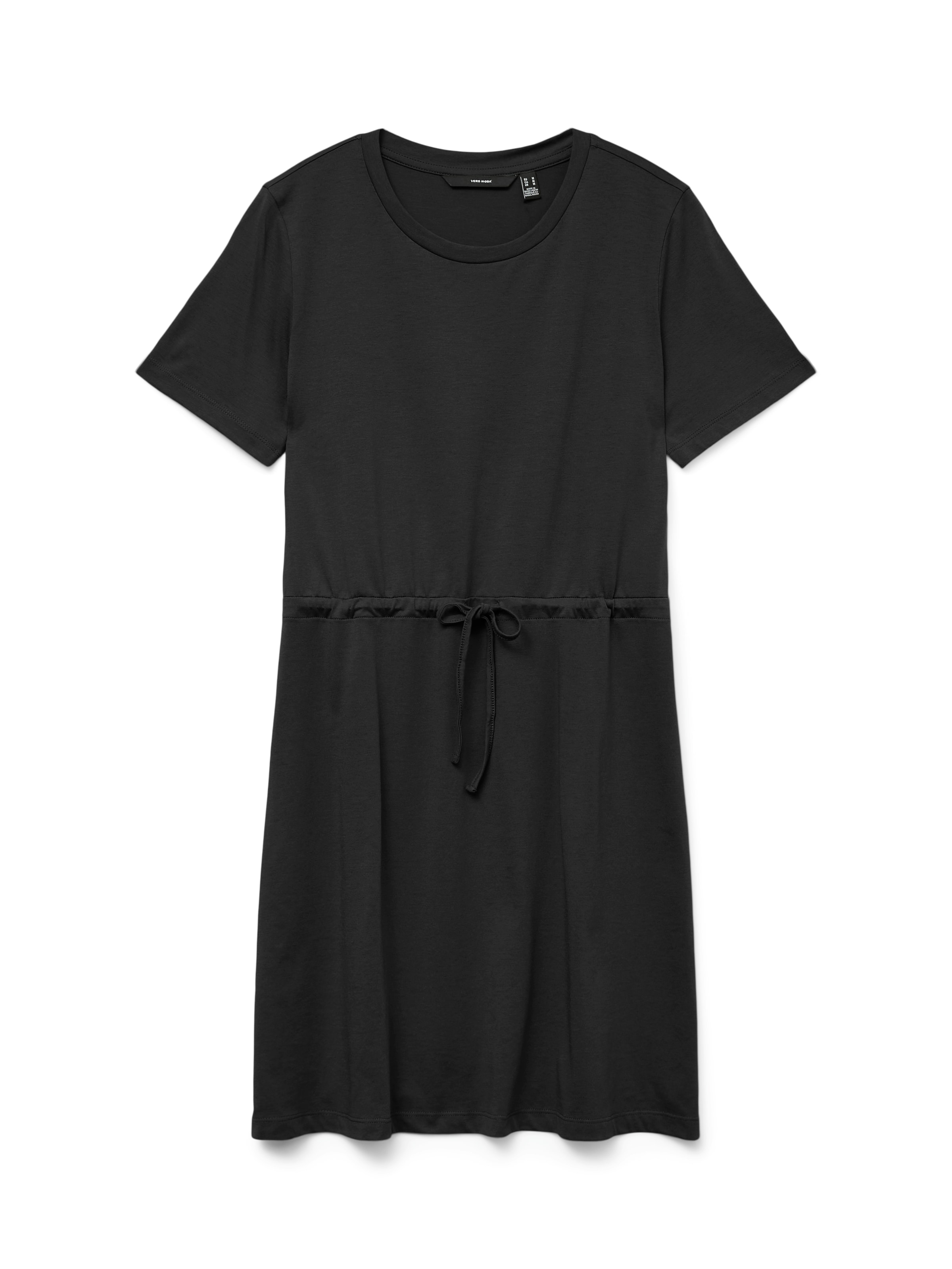 Vero Moda Shirtkleid »VMLUNA SS SHORT STRING DRESS JRS NOOS« Sommerkleid,