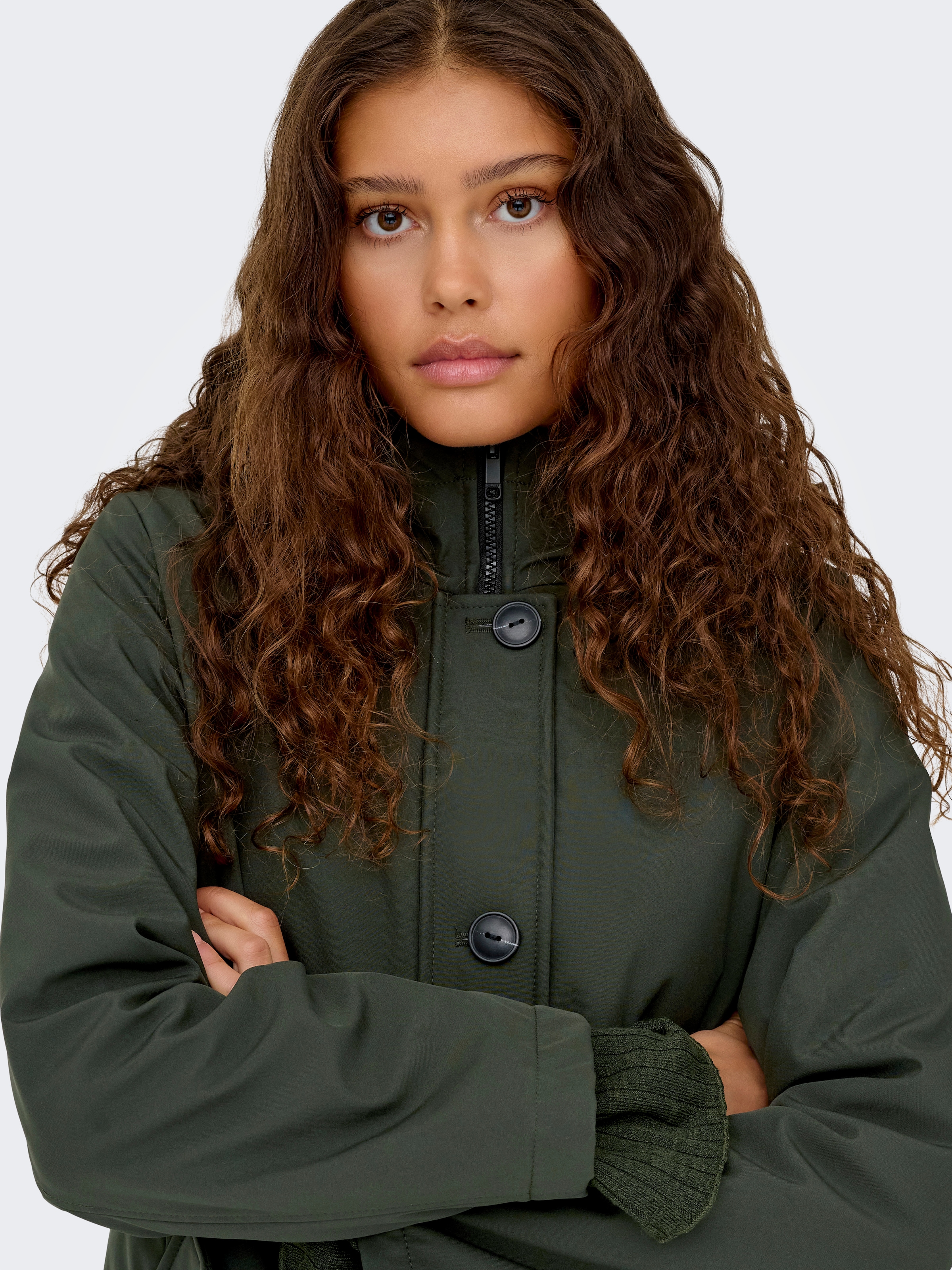 ONLY Parka »ONLOLIVIA LIFE PARKA COAT CS OTW« avec capuche