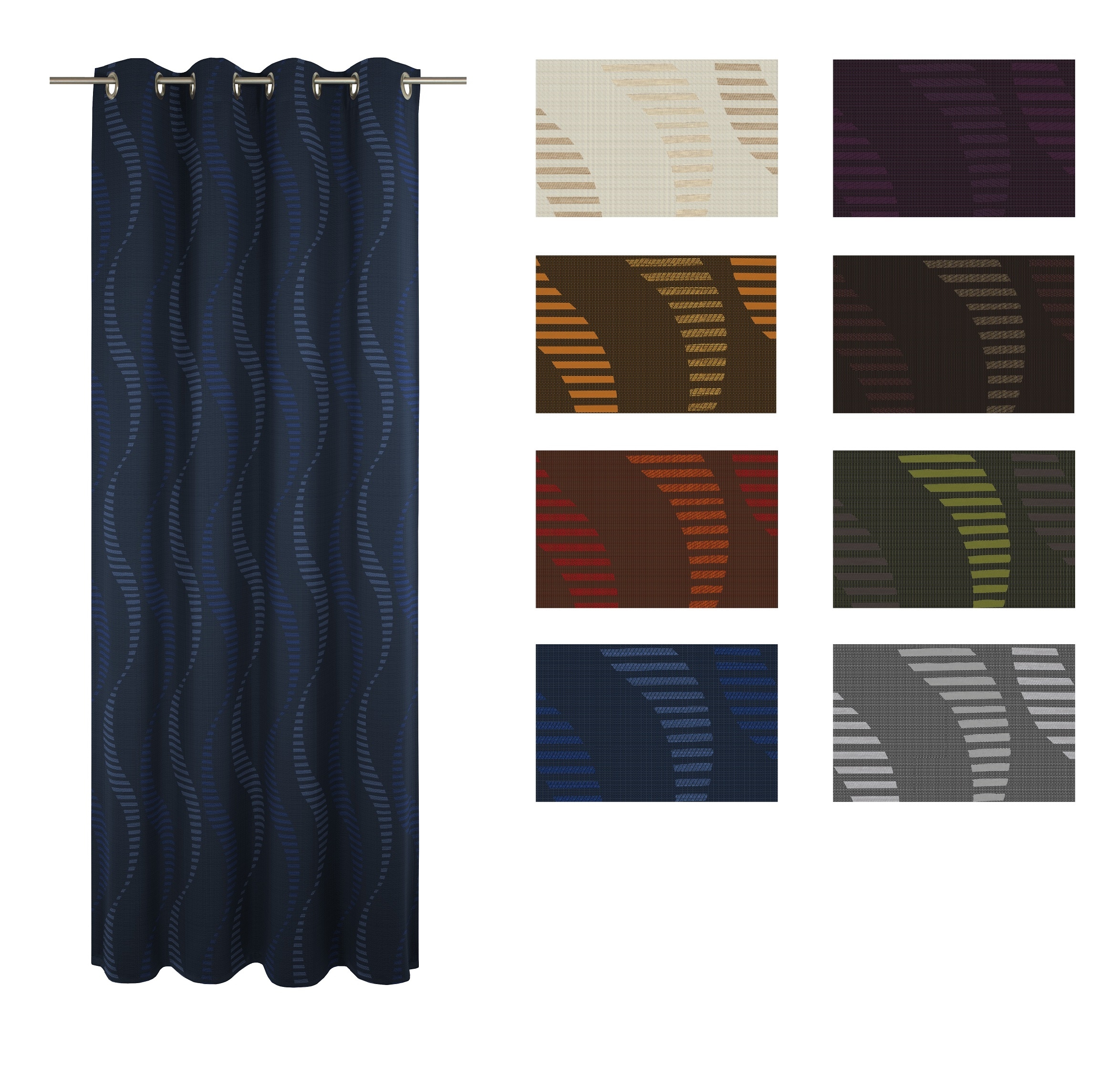 Wirth Rideau »Lupara« Œillet 1 cuis tlg.