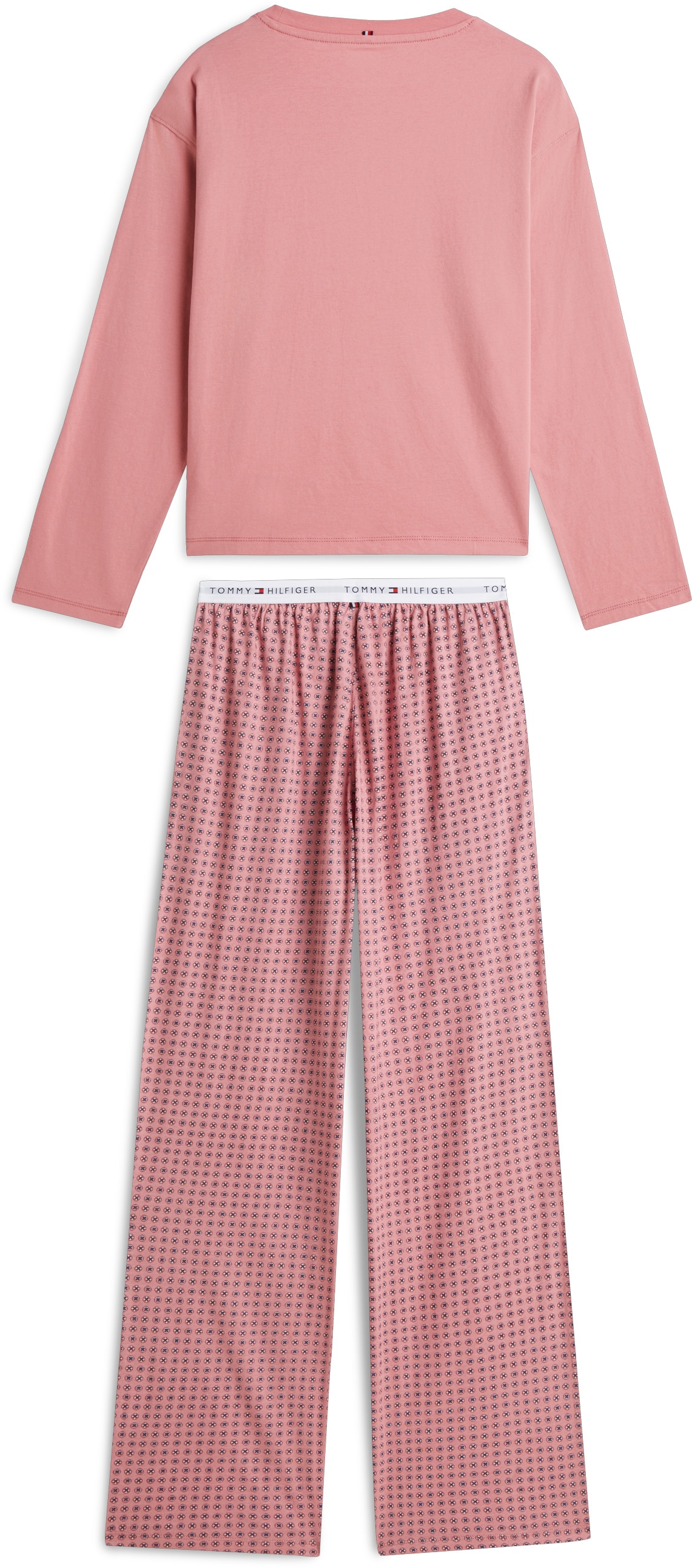 Tommy Hilfiger Underwear Pyjama »LONGSLEEVE JERSEY PYJAMA SET (EXT.SIZES)«
