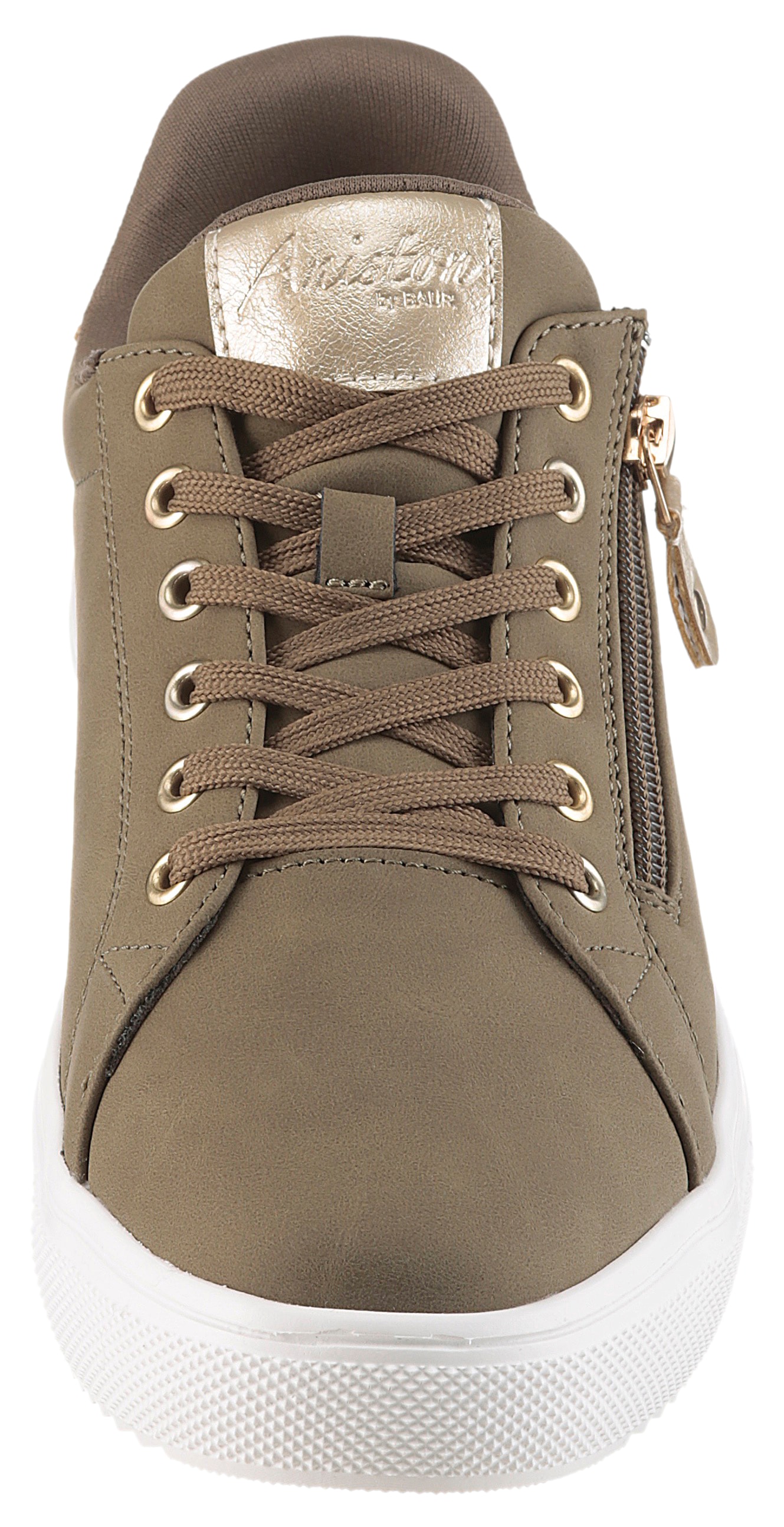 Aniston SHOES Sneaker  Schnürschuh, Freizeitschuh mit Reissverschluss - NEUE KOLLEKTION