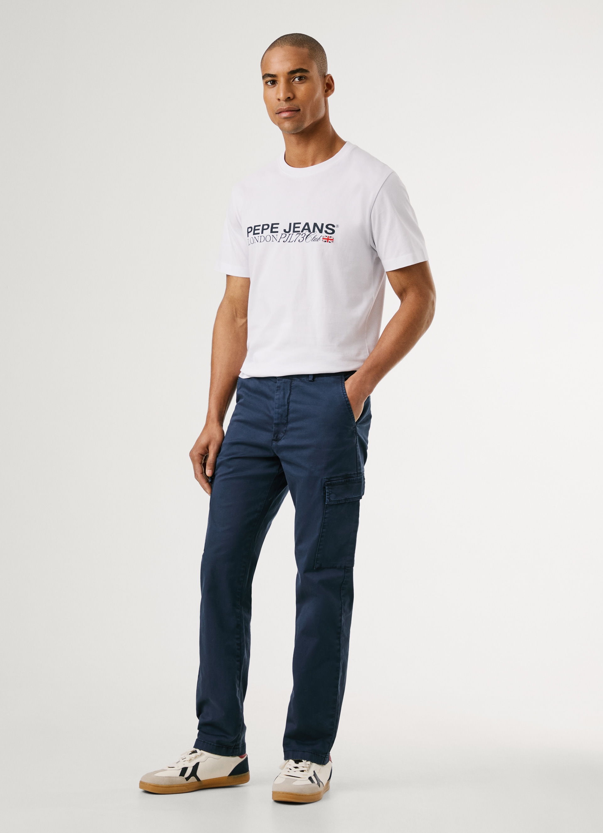 Pepe Jeans Chinos »SLIM CARGO TWILL«  mit aufgesetzten Taschen