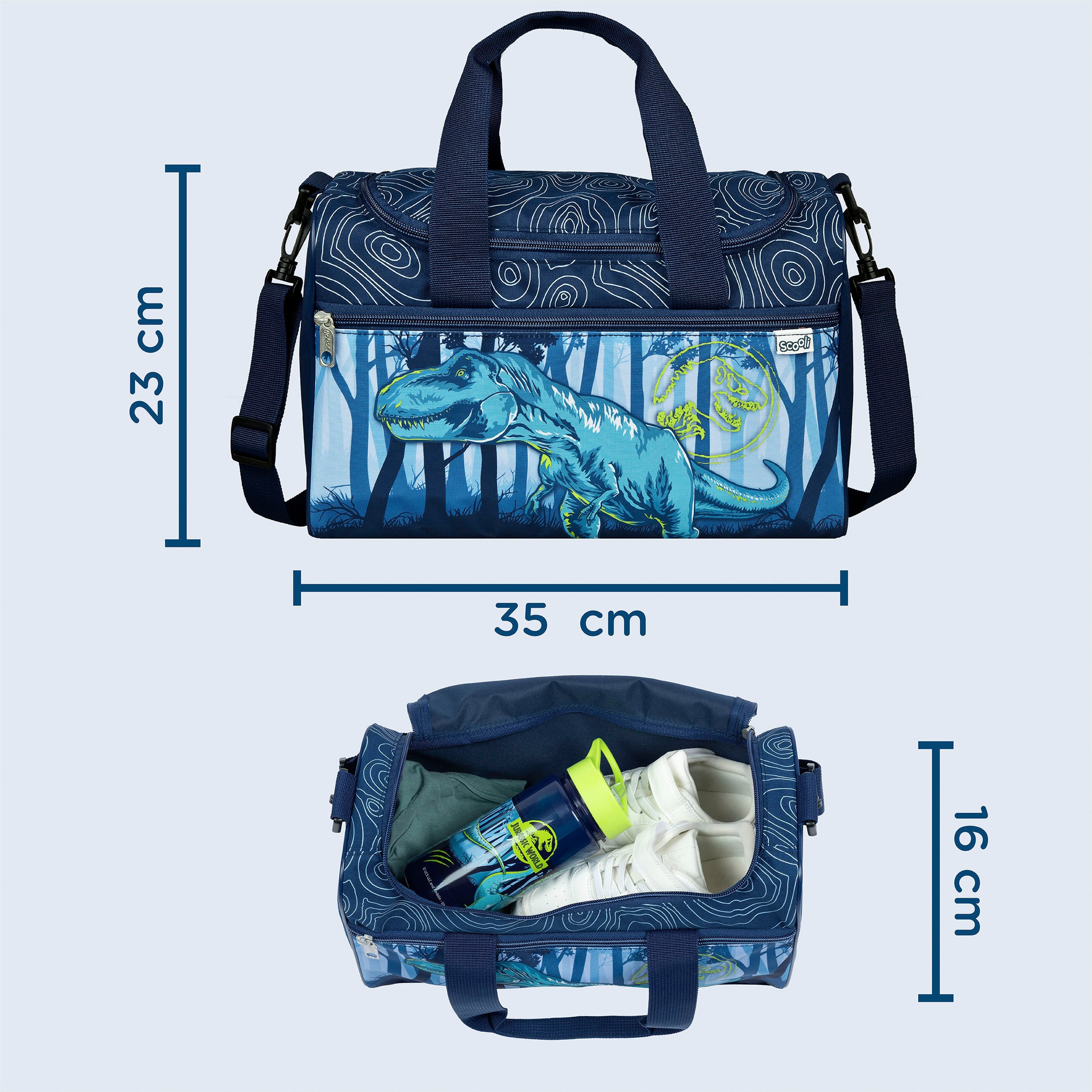Scooli Sac de sport »Jurassic World«