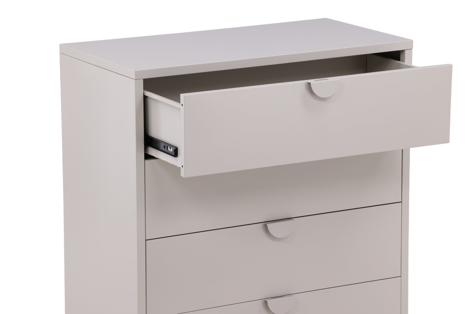 Venture Home Schubkastenkommode »Piring, hohe Kommode aus Stahl, 4 Schubladen, Höhe 98 cm« Schubladenkommode, Pulverbeschichtung, hoch, anspruchsvoll, modern