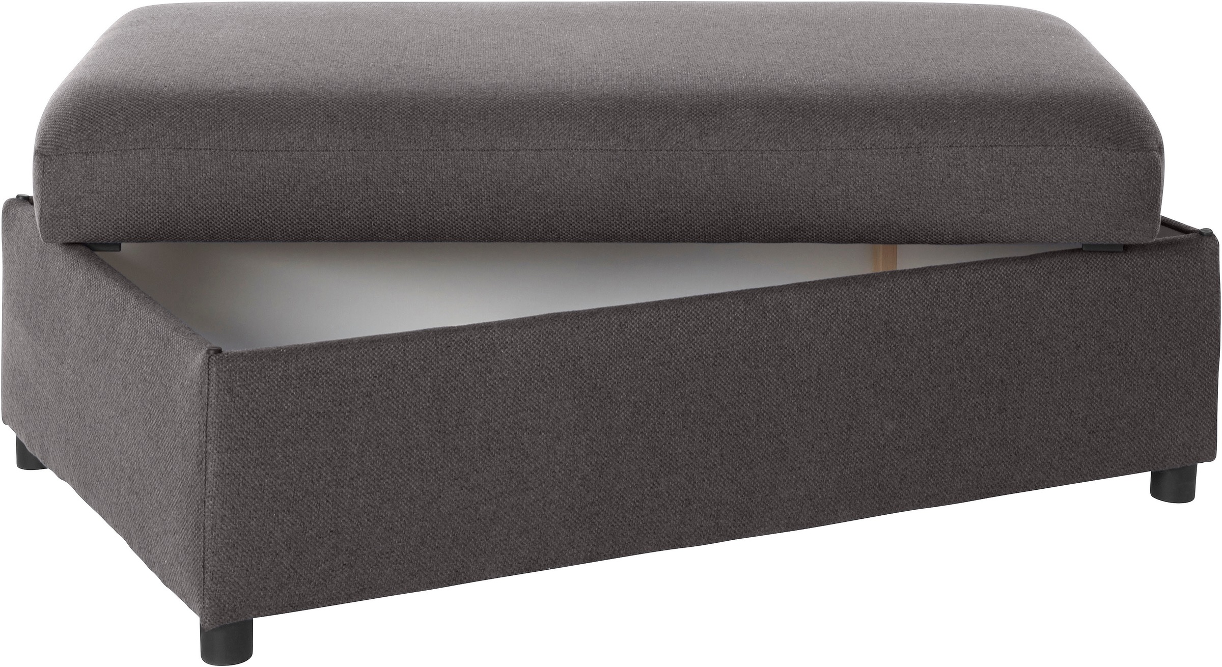 exxpo - sofa fashion Hocker »Kyoto Bankhocker mit Staufach unter der Sitzfläche«