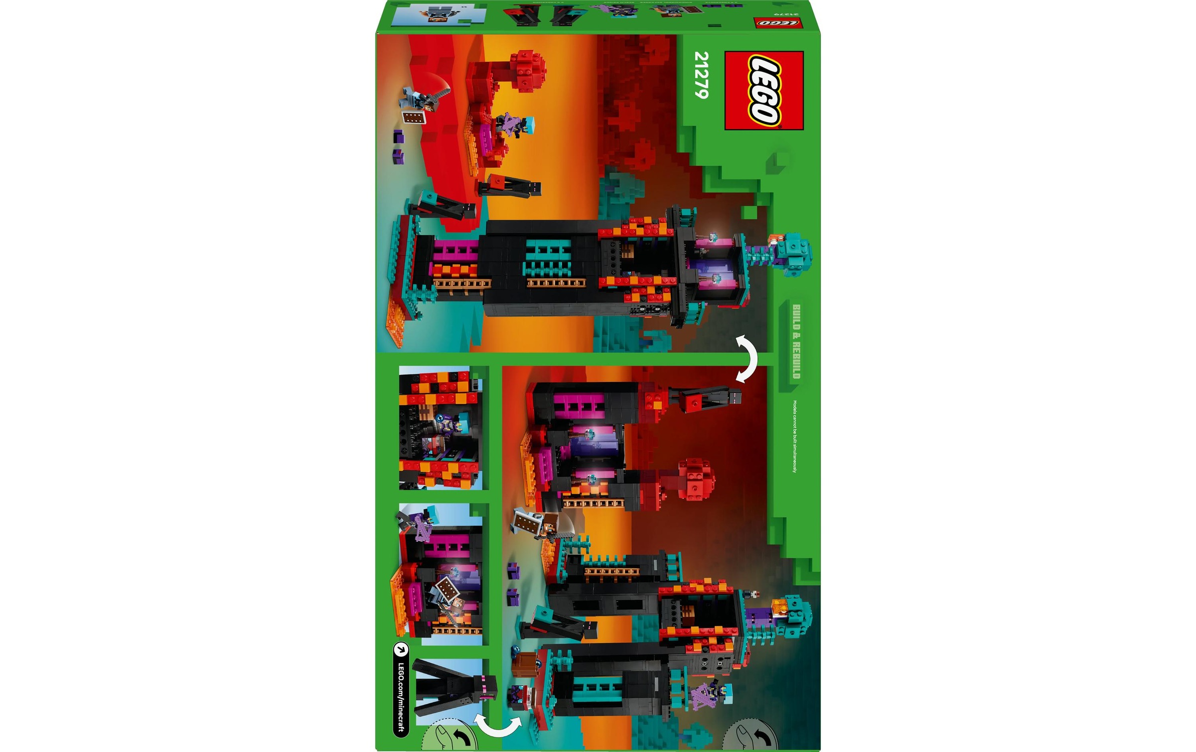 LEGO® Briques de jeu »Minecraft Der Enderman-Turm 21279«