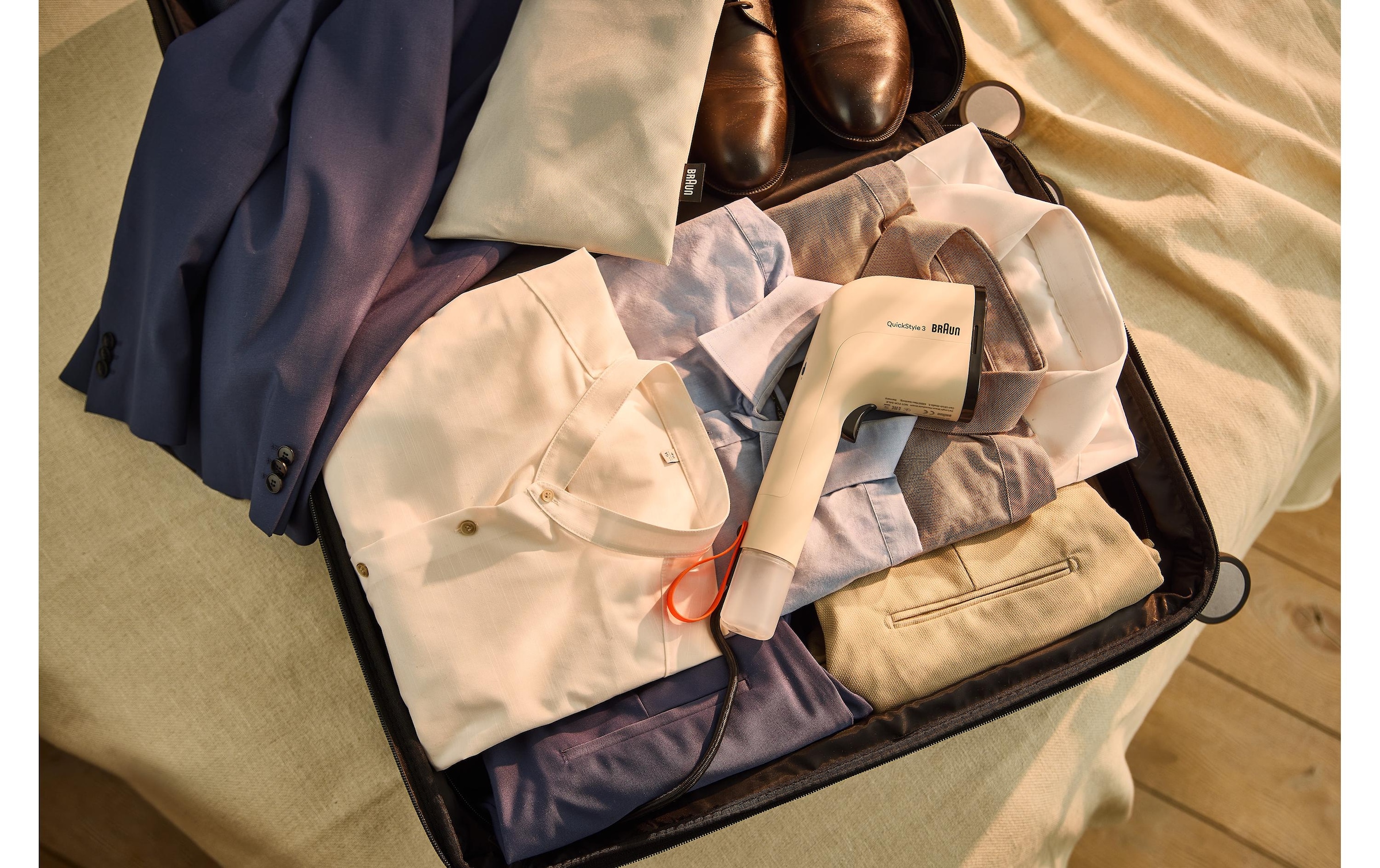 Braun Brosse vapeur »QuickStyle 3 GS 3012 BG 1100 W« 1100 W