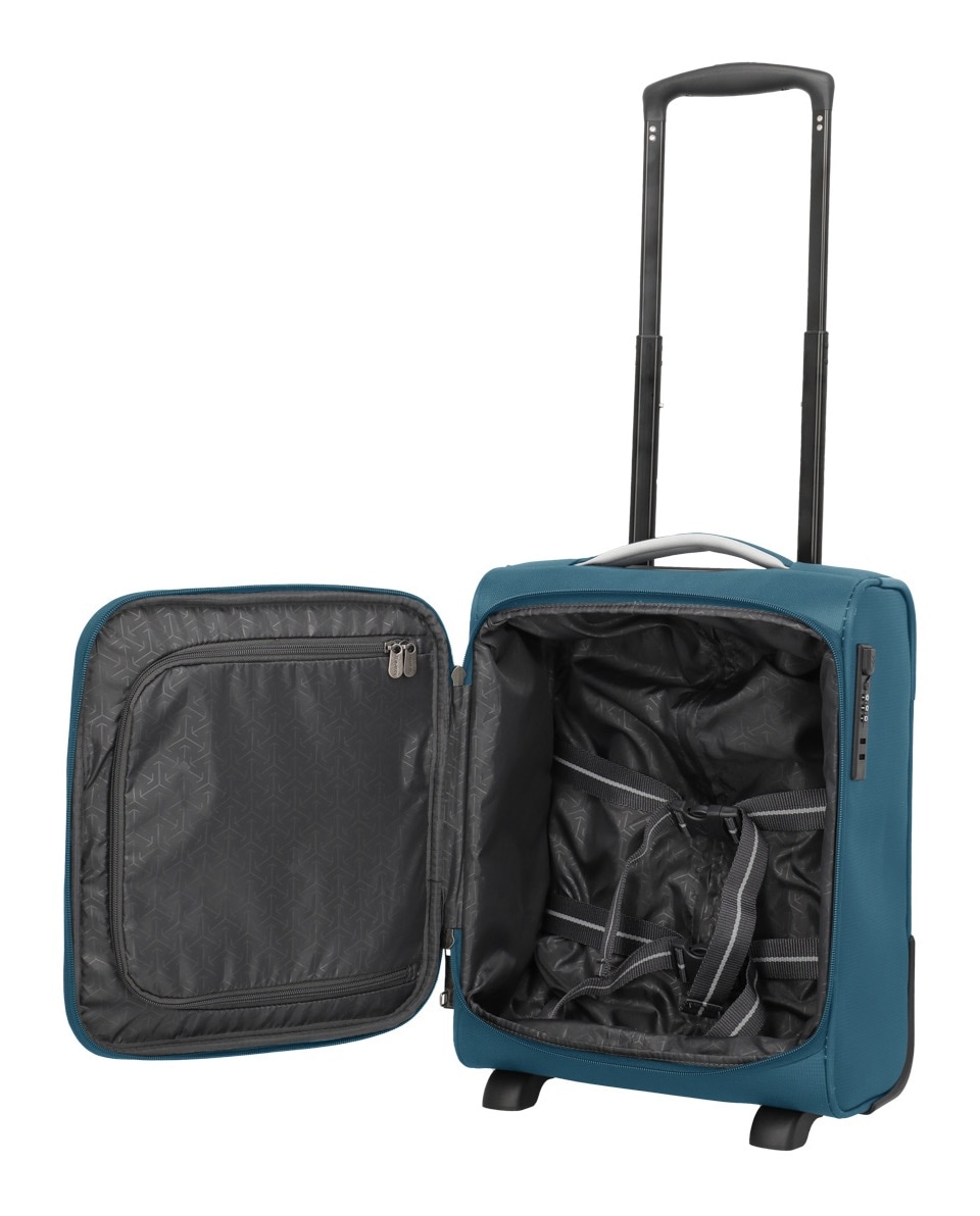 travelite Trolley pour bagages à main »JETPACK Easy 2 Cabin Handgepäck Koffer« 21 litre 4 Rollen bagages souples, adaptés à de nombreuses compagnies aériennes