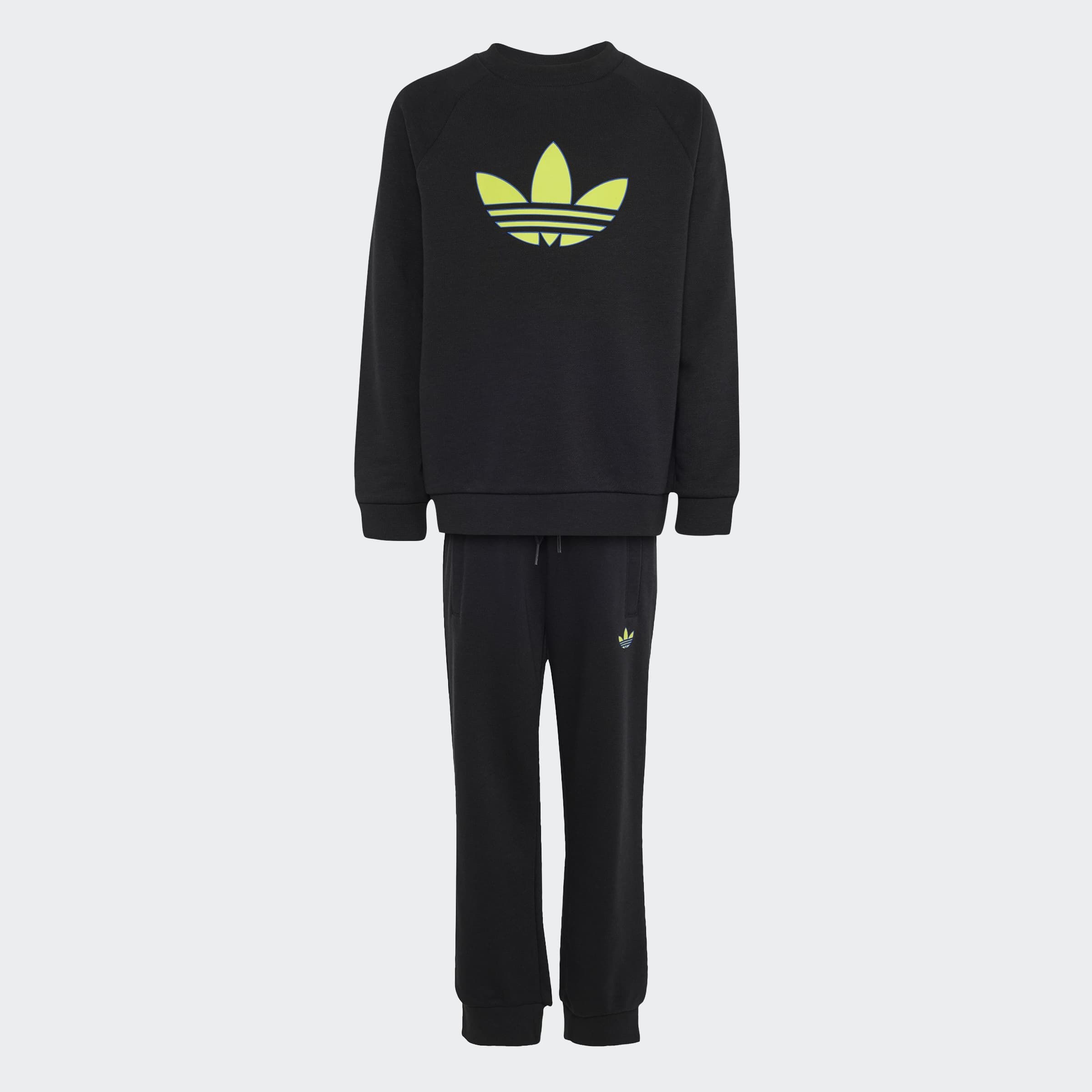 adidas Originals Combinaison d'entraînement »TREFOIL SET MIT RUNDHALSAUSSCHNITT, LOCKER GESCHNITTEN« 2 pièces