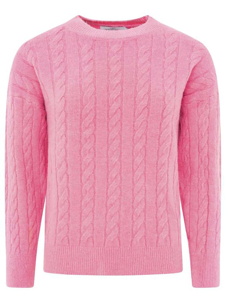 Zwillingsherz Strickpullover »"Zopfstrick"« Rundhalsausschnitt, Zopfstrick, Langarm