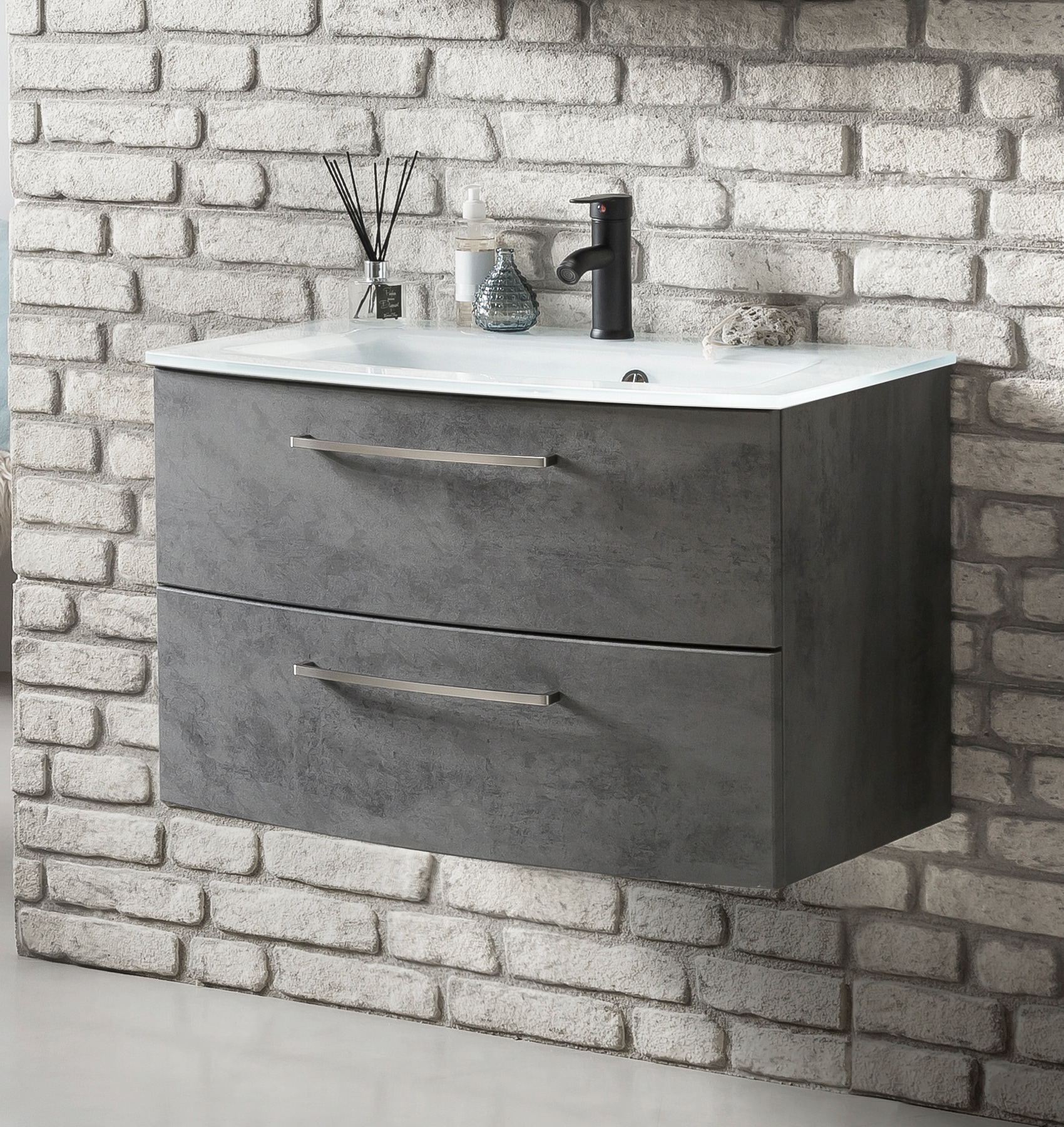 welltime Waschtisch »Windau« Breite 80 cm, mit Soft-Close Funktion