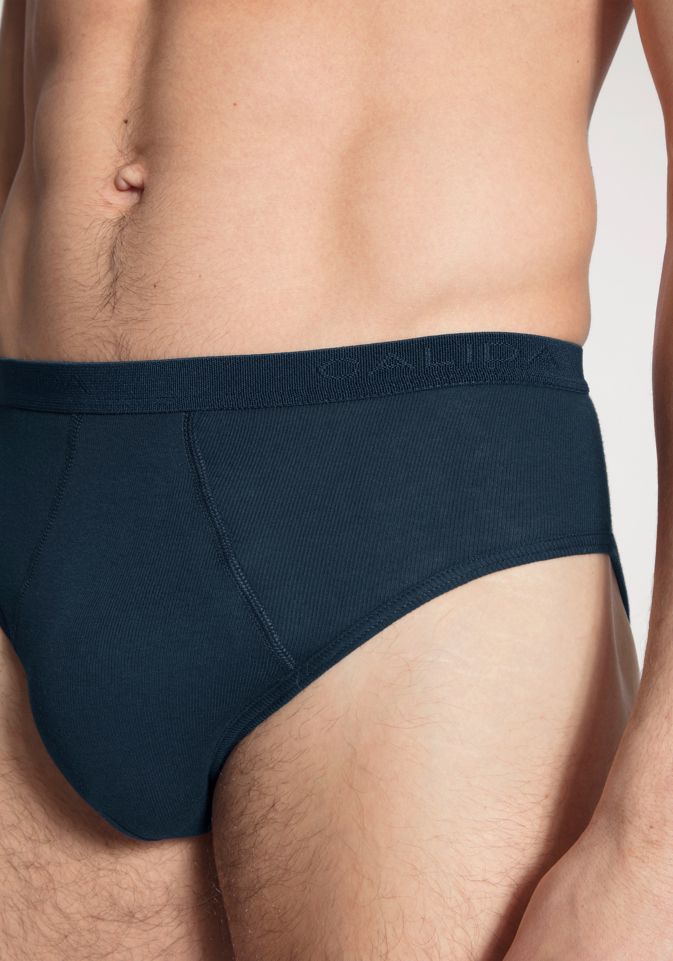 CALIDA Midislip »Cotton 1:1«, Feinripp, elastisch, Pure Cotton, ohne Eingriff