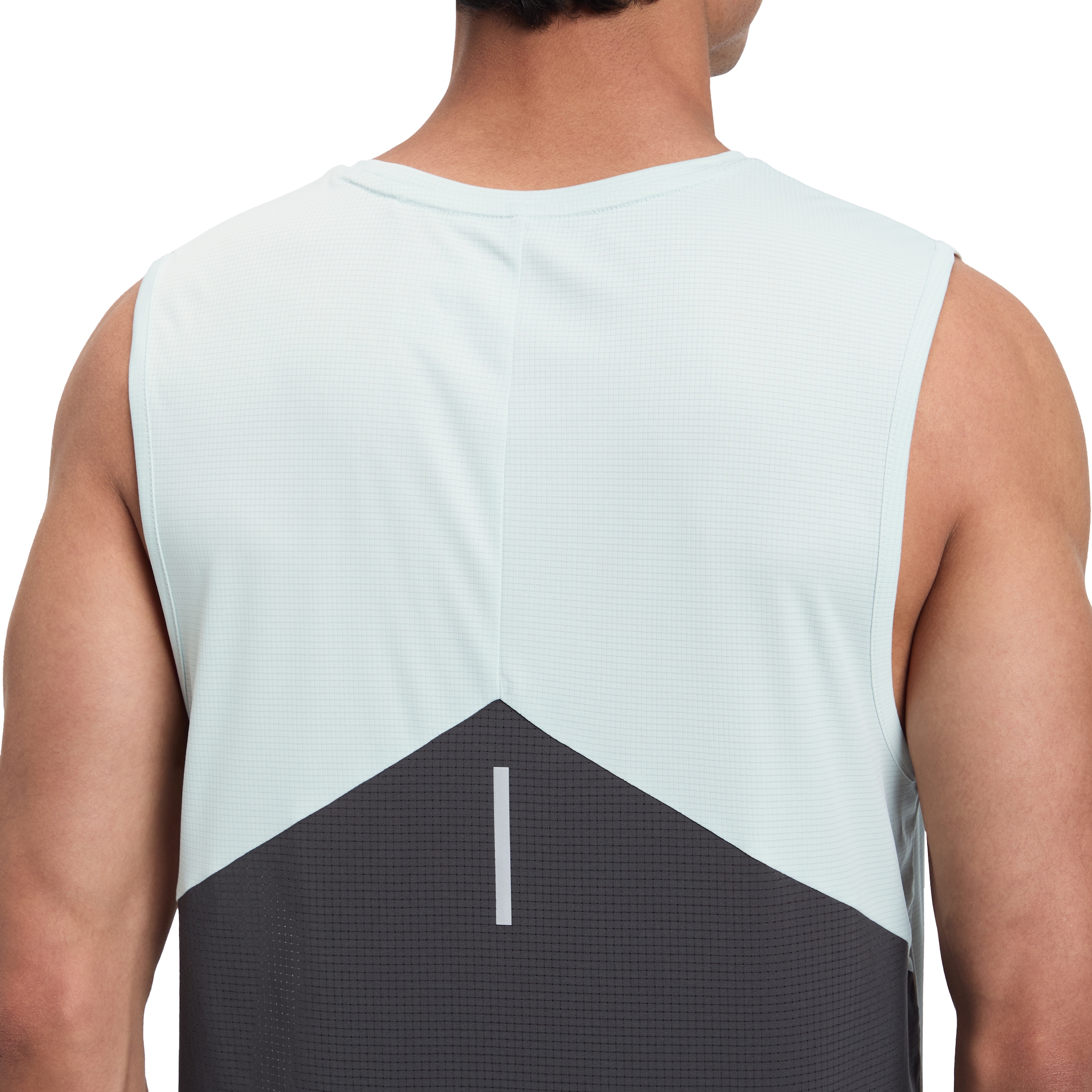 Energetics Laufshirt »HE.-TANK-SHIRT STEFAN SL M« mit Rundhalsausschnitt mit Bündchen, aus Polyester, Regular Fit