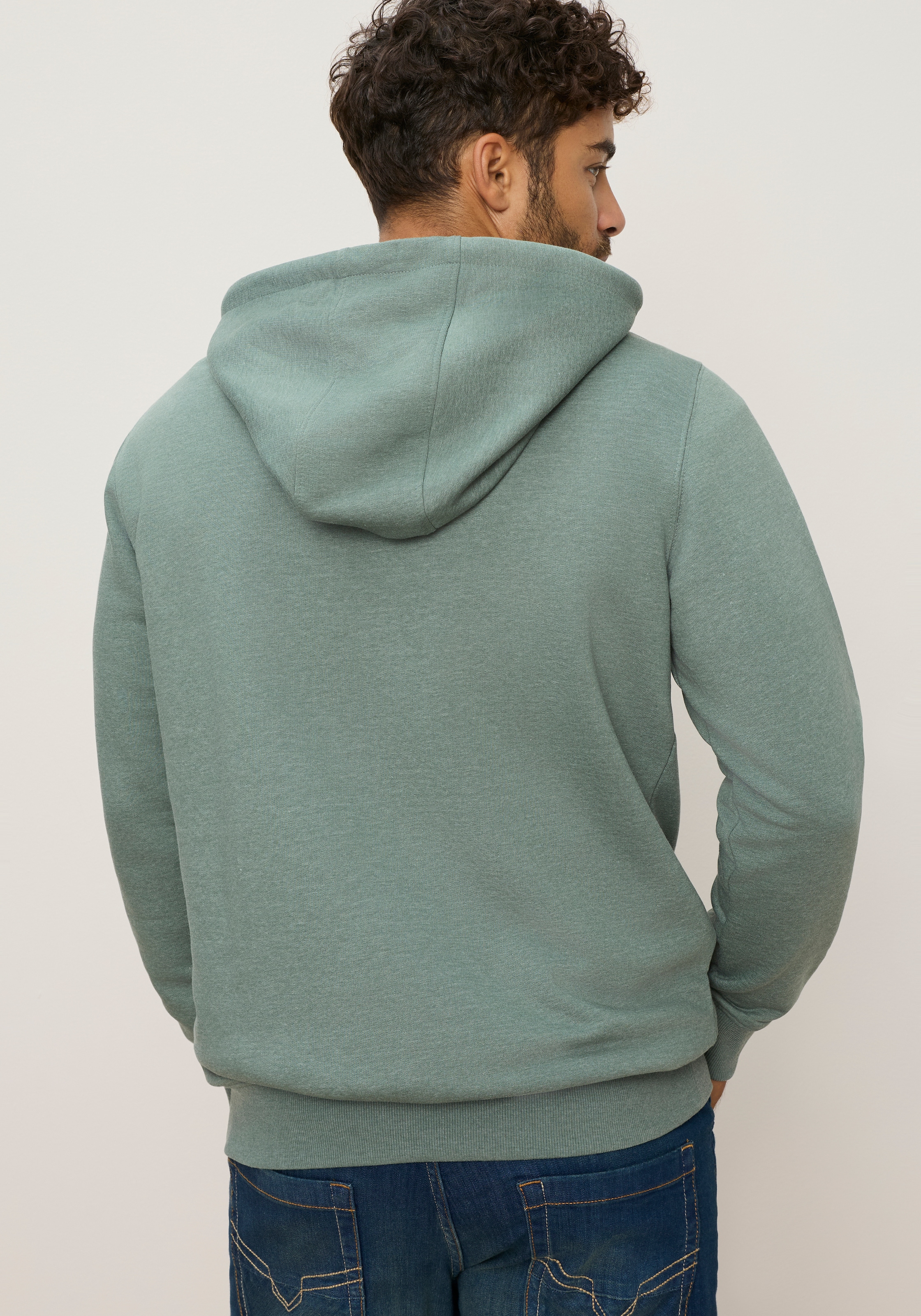 Man's World Sweat à capuche , avec col montant, aussi en grandes tailles
