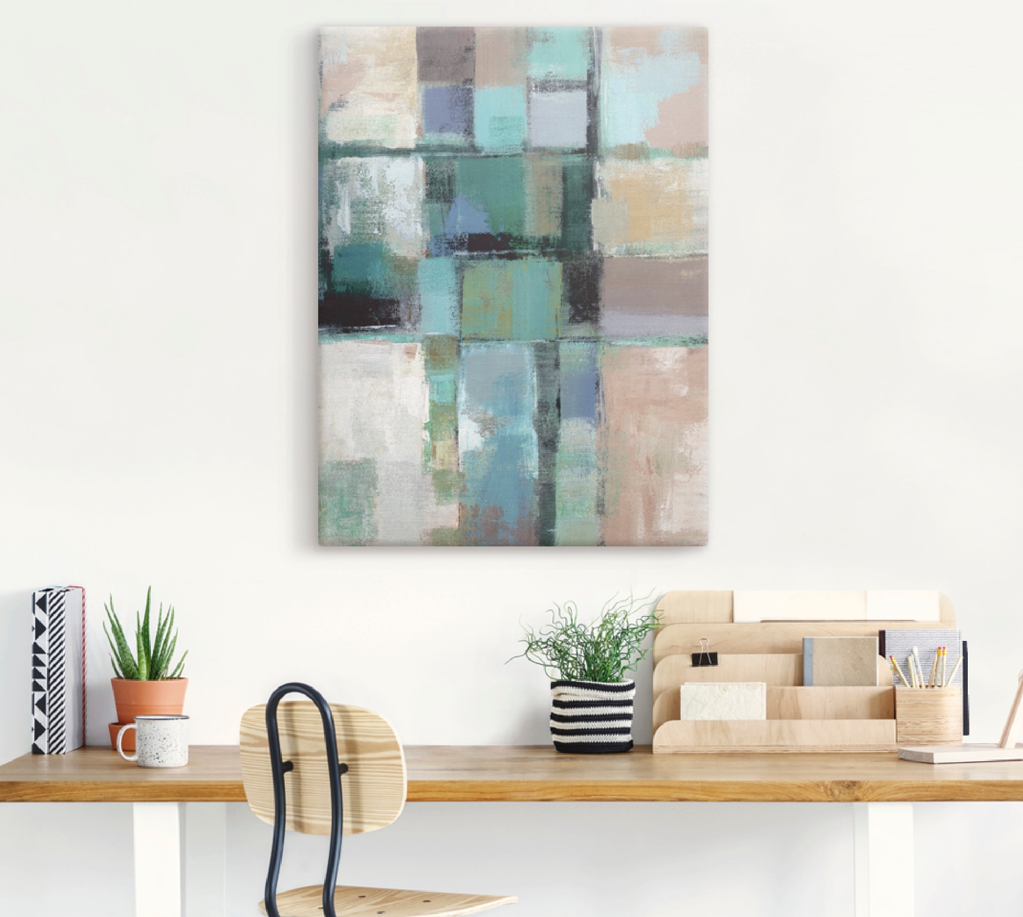 Artland Leinwandbild »Inselfarben II« Muster 1 Stk. tlg. auf Holzrahmen gespannt