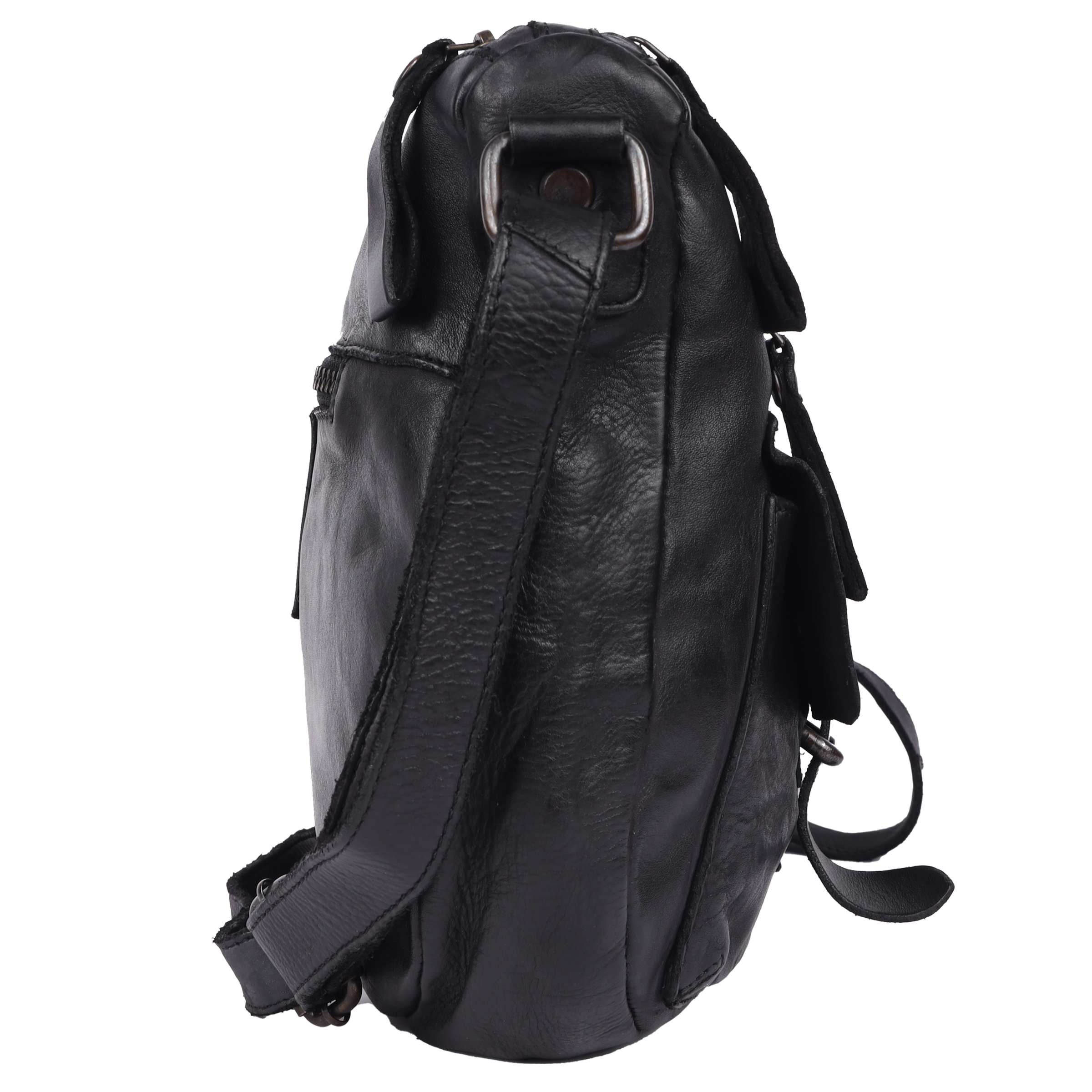HARBOUR 2nd Sac à main »Emerson« sac bandoulière femme, sac épaule avec clous et pendentif ancre