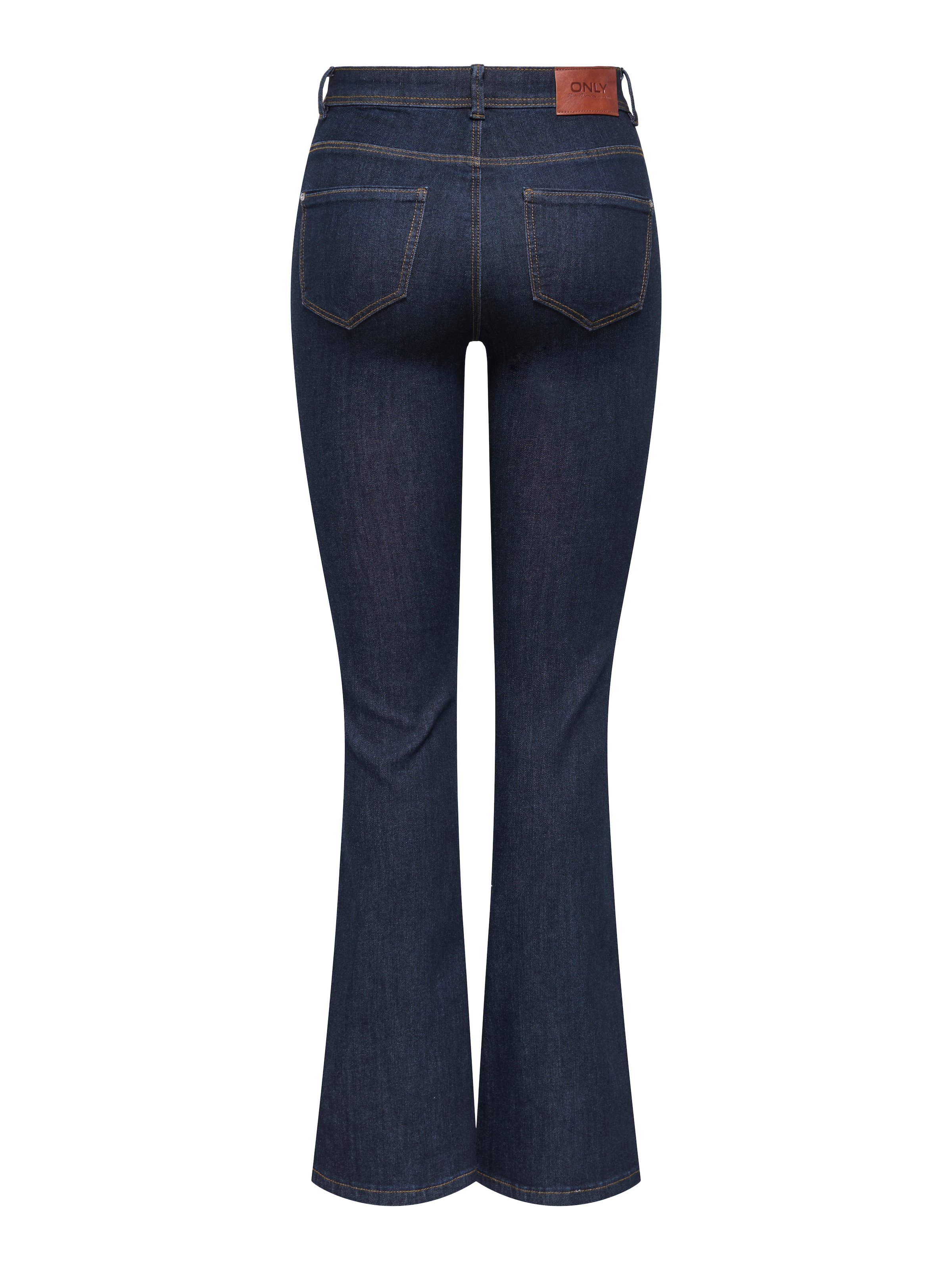 ONLY Jeans bootcut »ONLWAUW LIFE HW FLARED RINSE DNM« Mélange de matières, coupe bootcut
