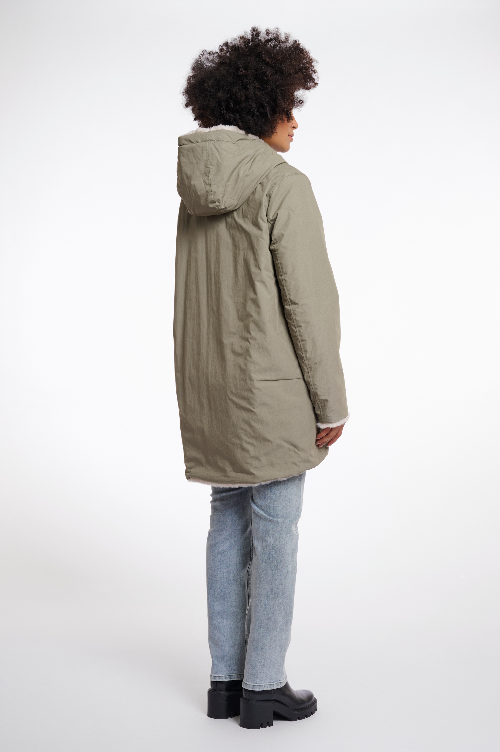 Rino & Pelle Parka »JAVIN« mit Kapuze mit kontrastfarbenen Details