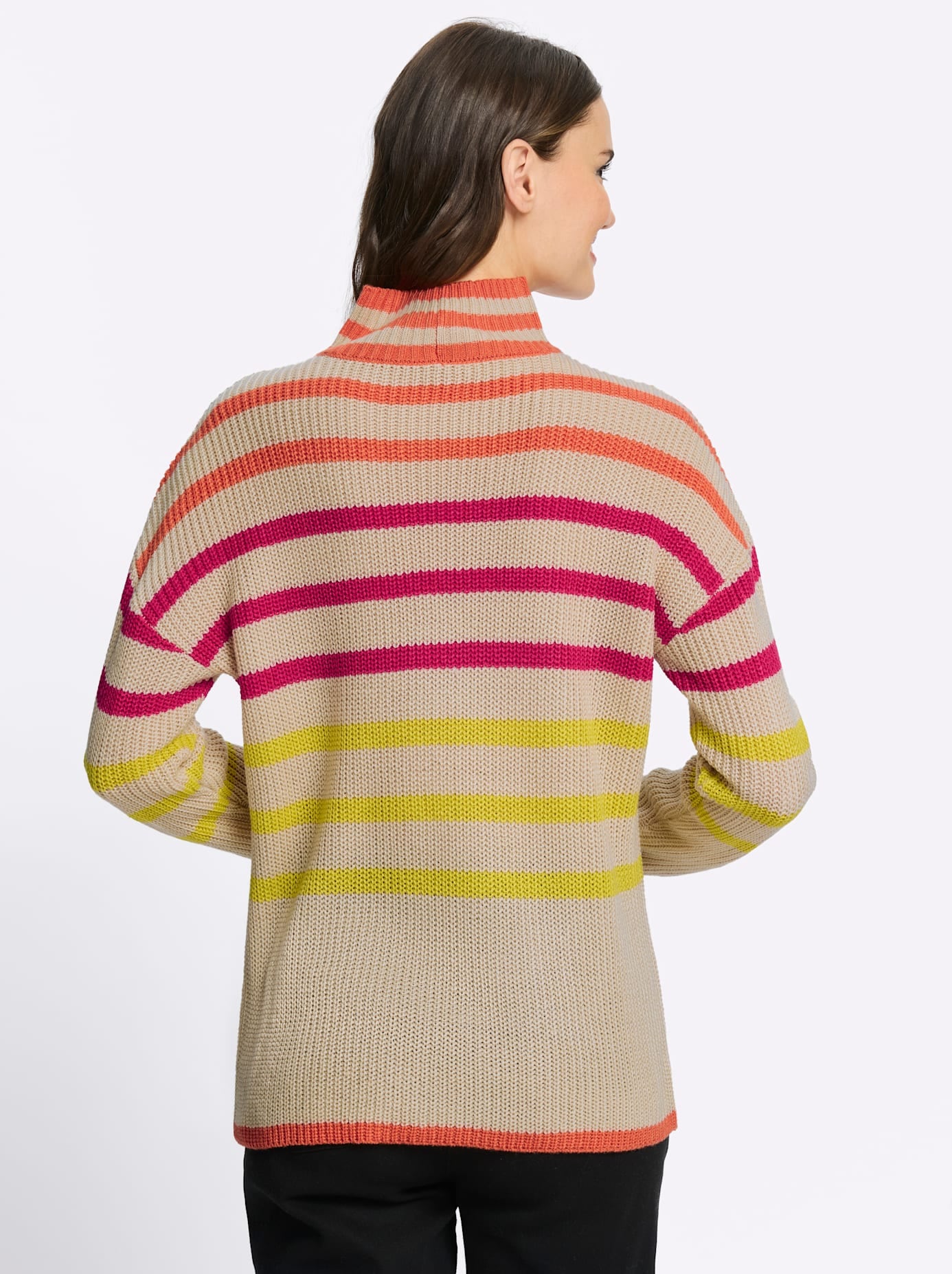 Classic Basics Pull à col montant »Stehkragen-Pullover«
